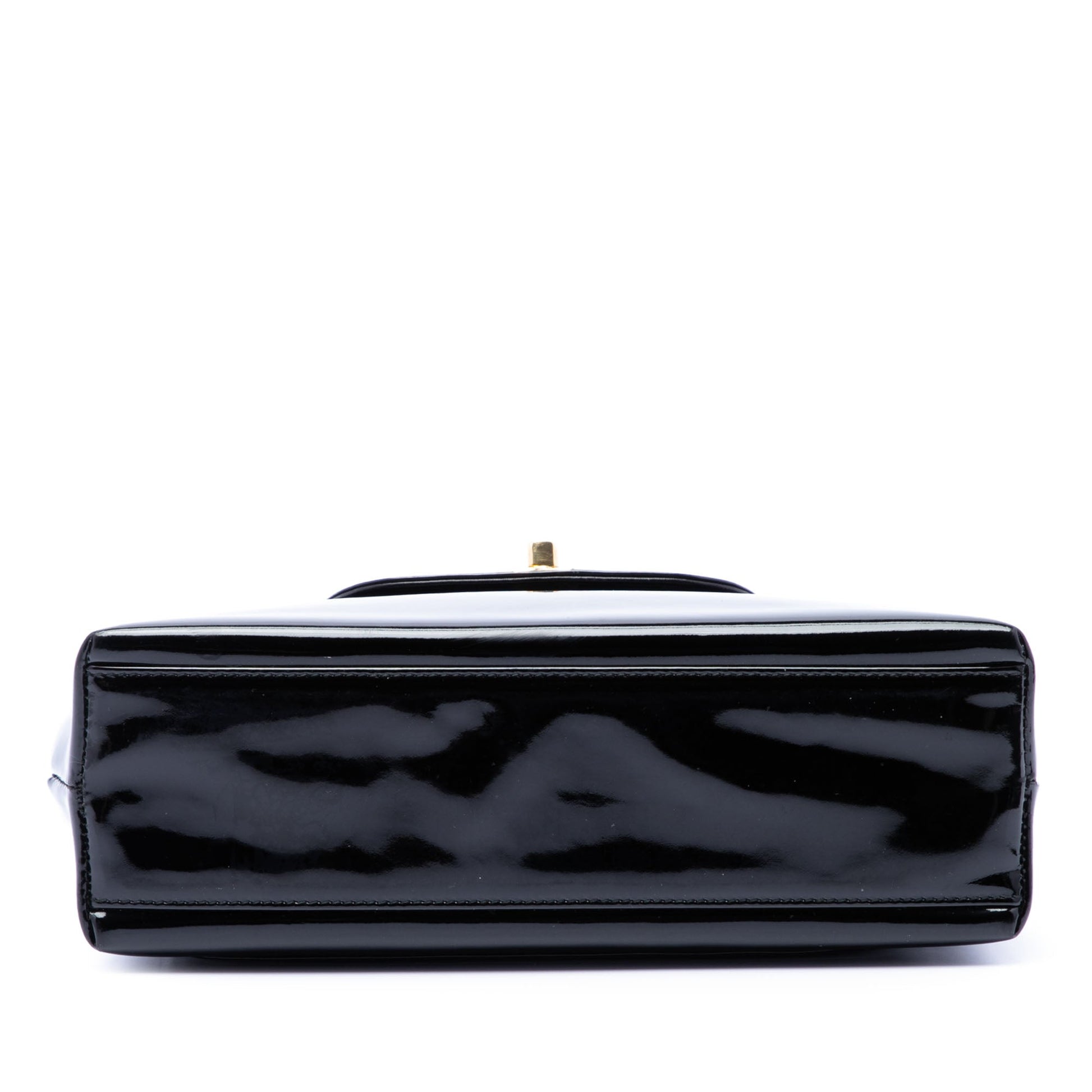 Chanel Patent Kelly Top Handle Flap