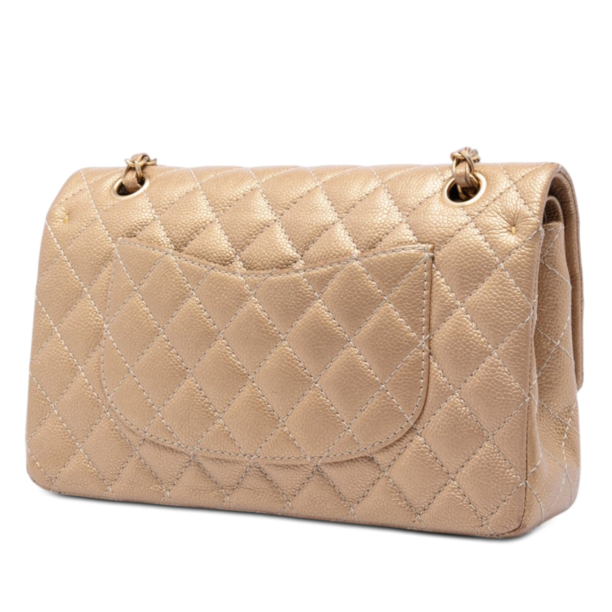Chanel Medium Classic Iridescent Caviar Double Flap