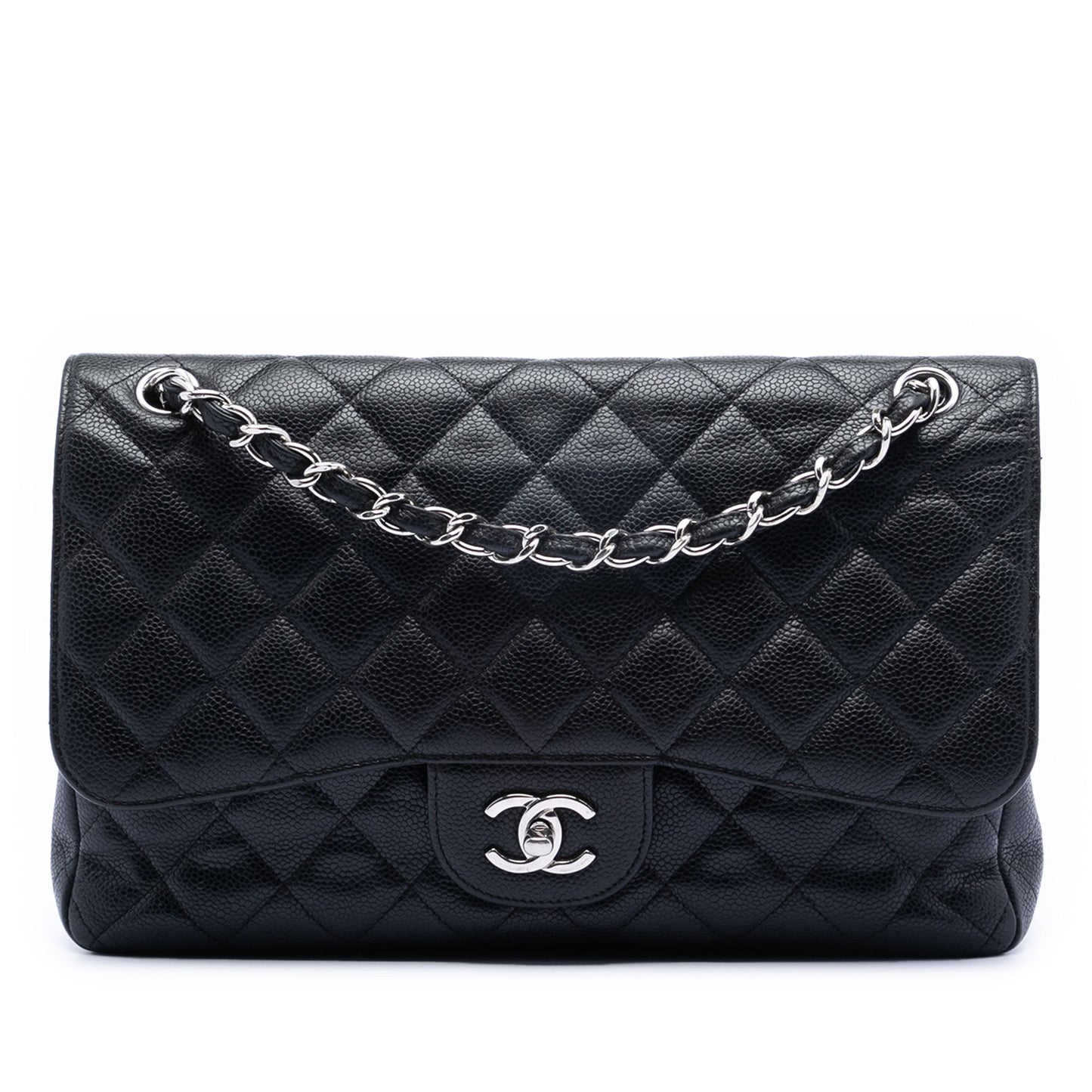 Chanel Jumbo Classic Caviar Double Flap