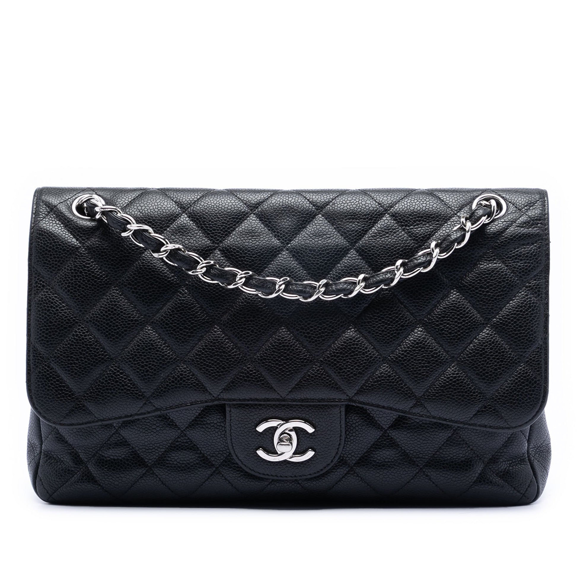 Chanel Jumbo Classic Caviar Double Flap
