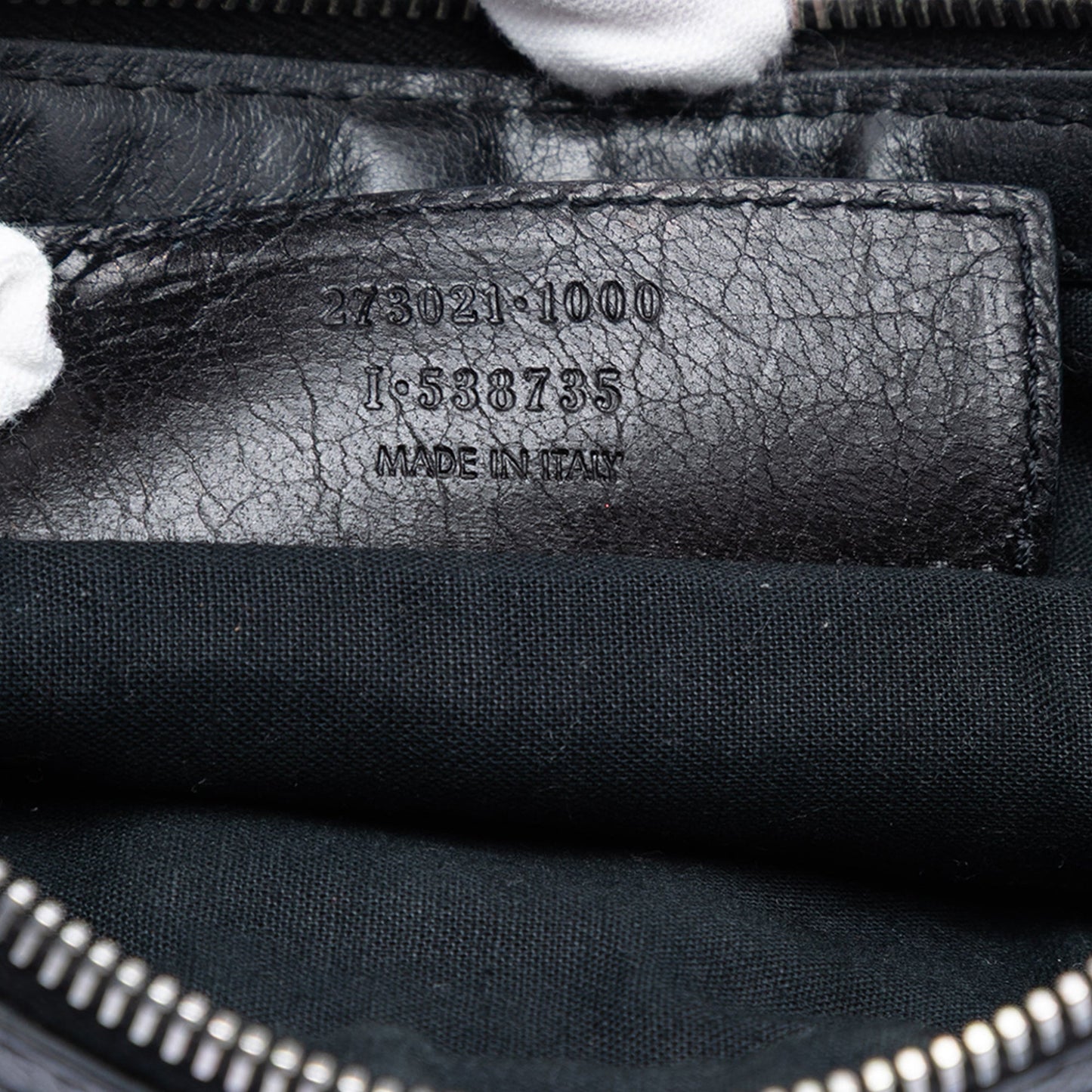 Balenciaga Lambskin Motocross Classic Clip S Clutch