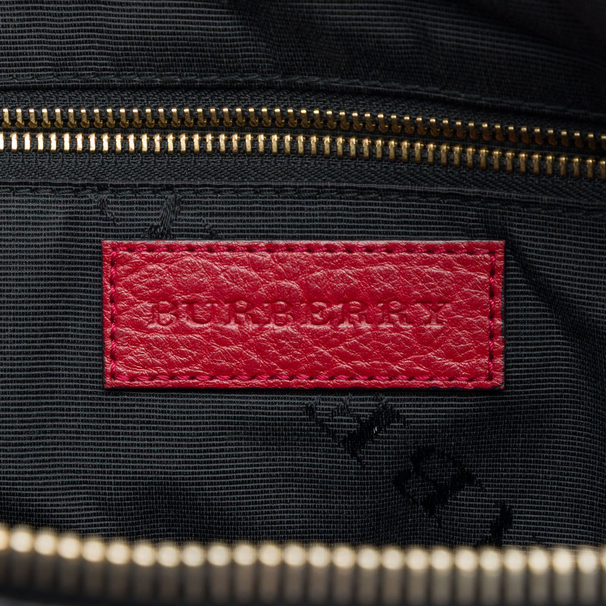 Burberry Small Grained Calfskin Heritage Orchard Bowling Bag