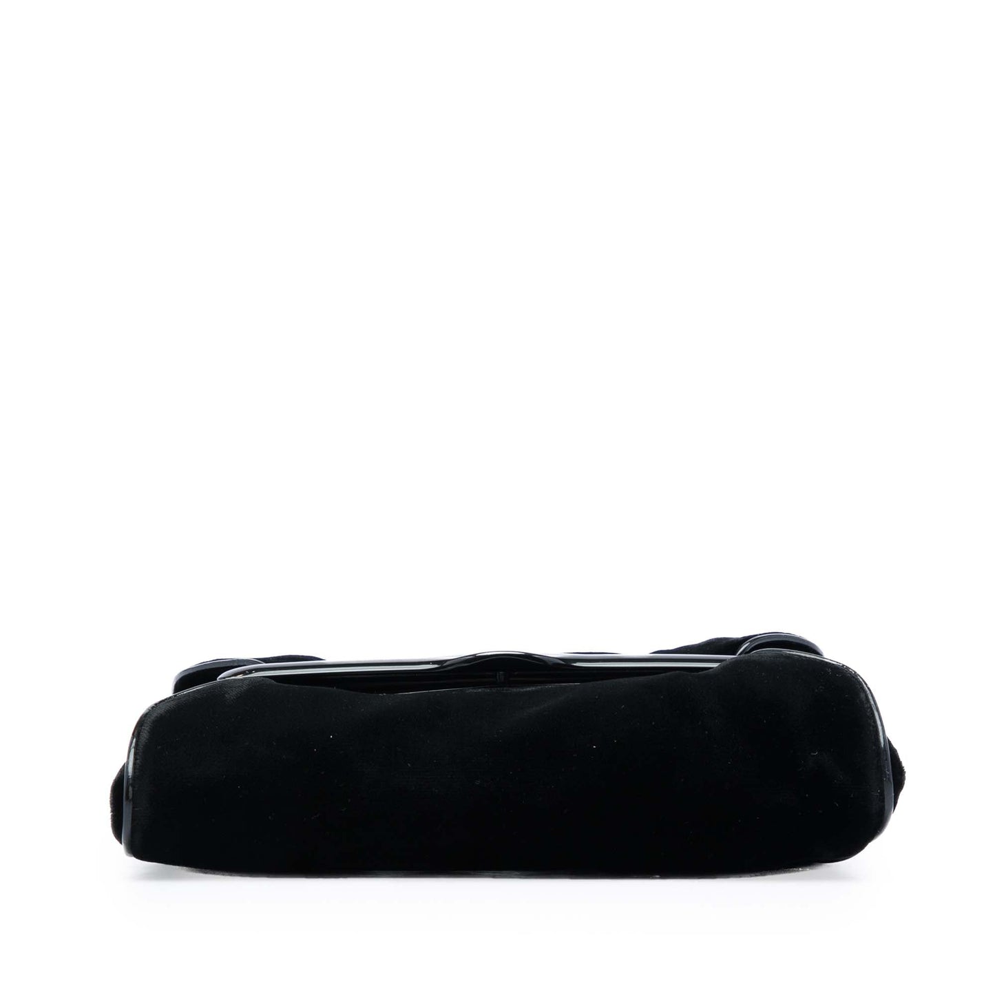Bottega Veneta Velvet and Patent Clutch
