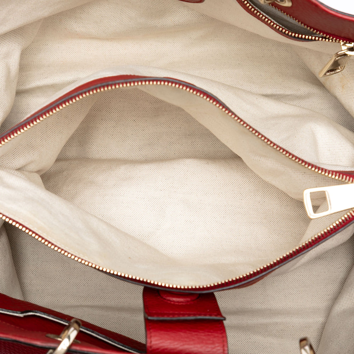 Gucci Large Calfskin Bamboo Shopper Satchel