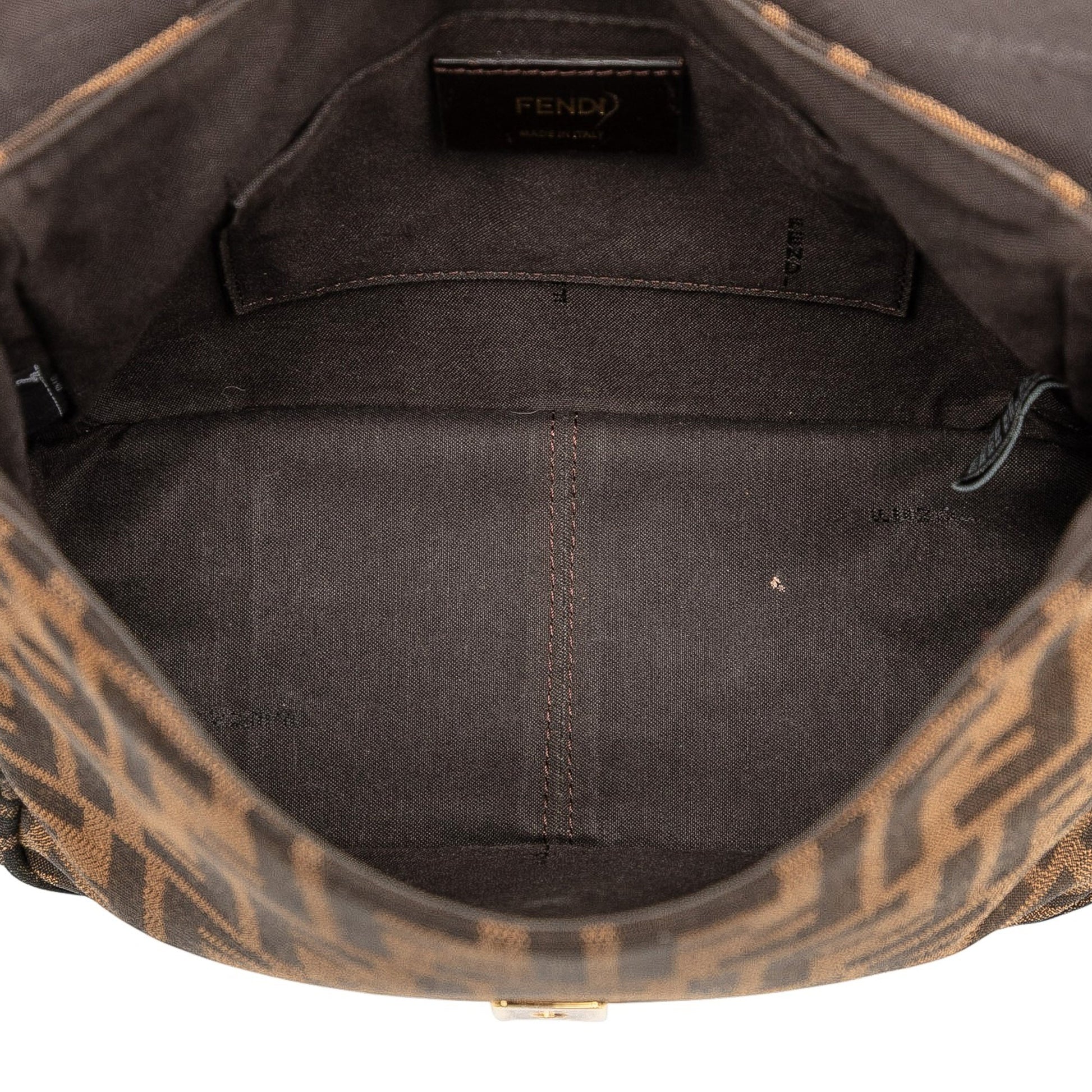 Fendi Small Zucca Canvas Artic Crossbody