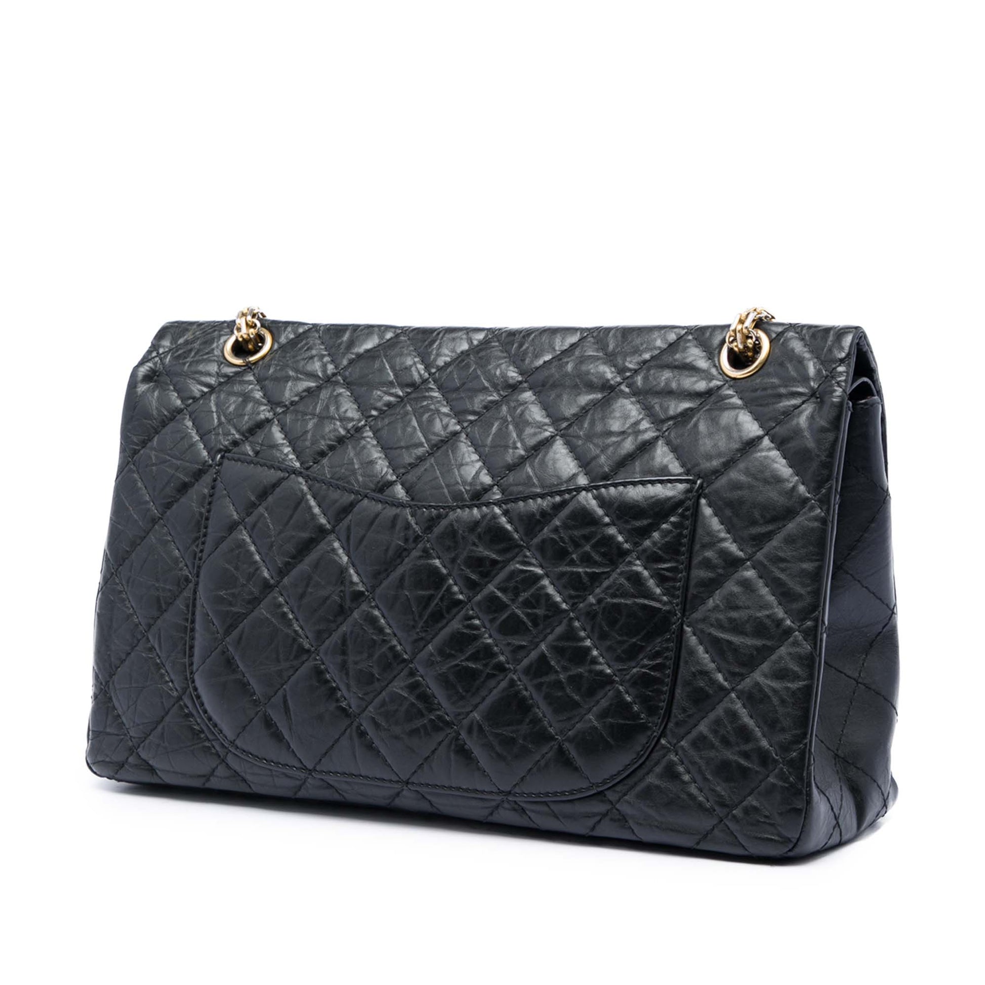 Chanel Quilted Aged Calfskin Reissue 2.55 Double Flap 227