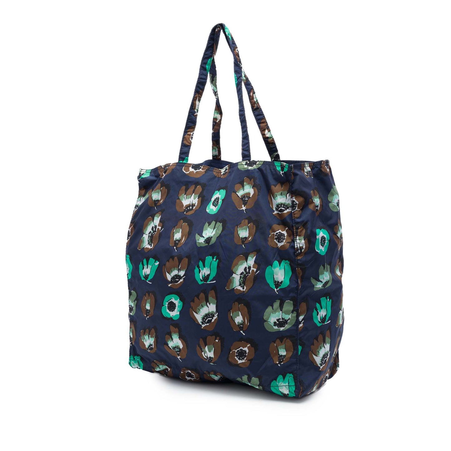 Prada Stampato Tessuto Tote