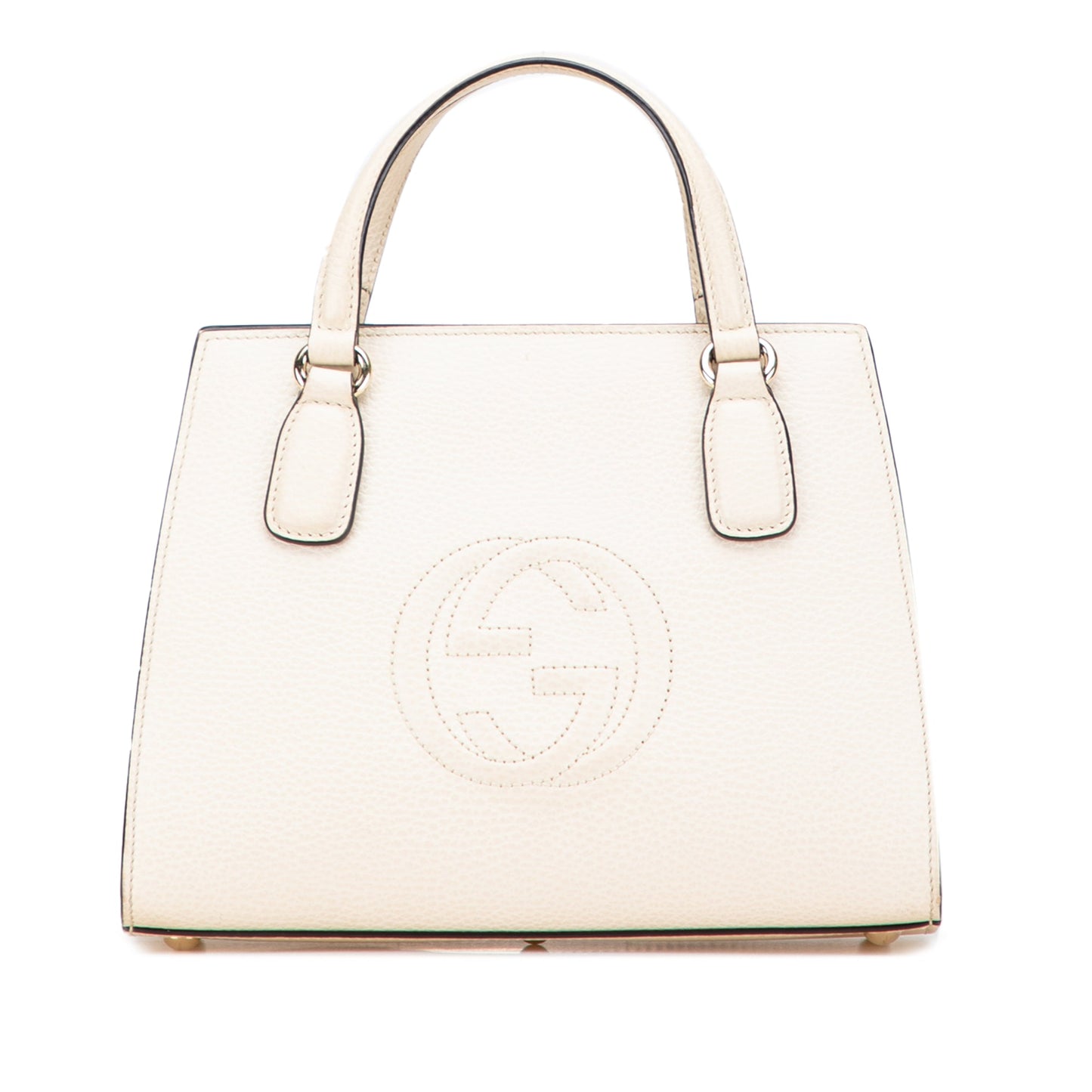 Gucci Medium Dollar Calf Soho Top Handle Convertible Tote