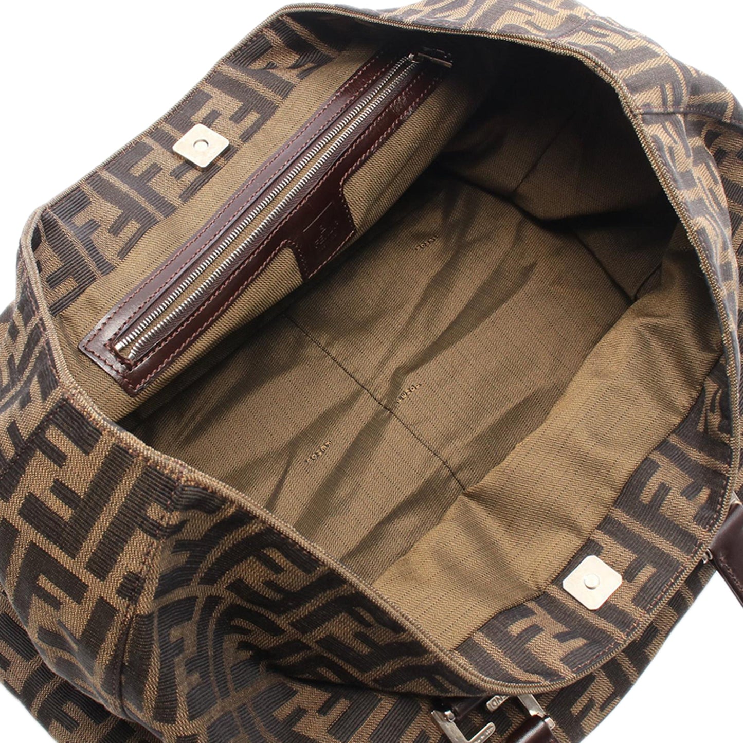 Fendi Zucca Canvas Handbag