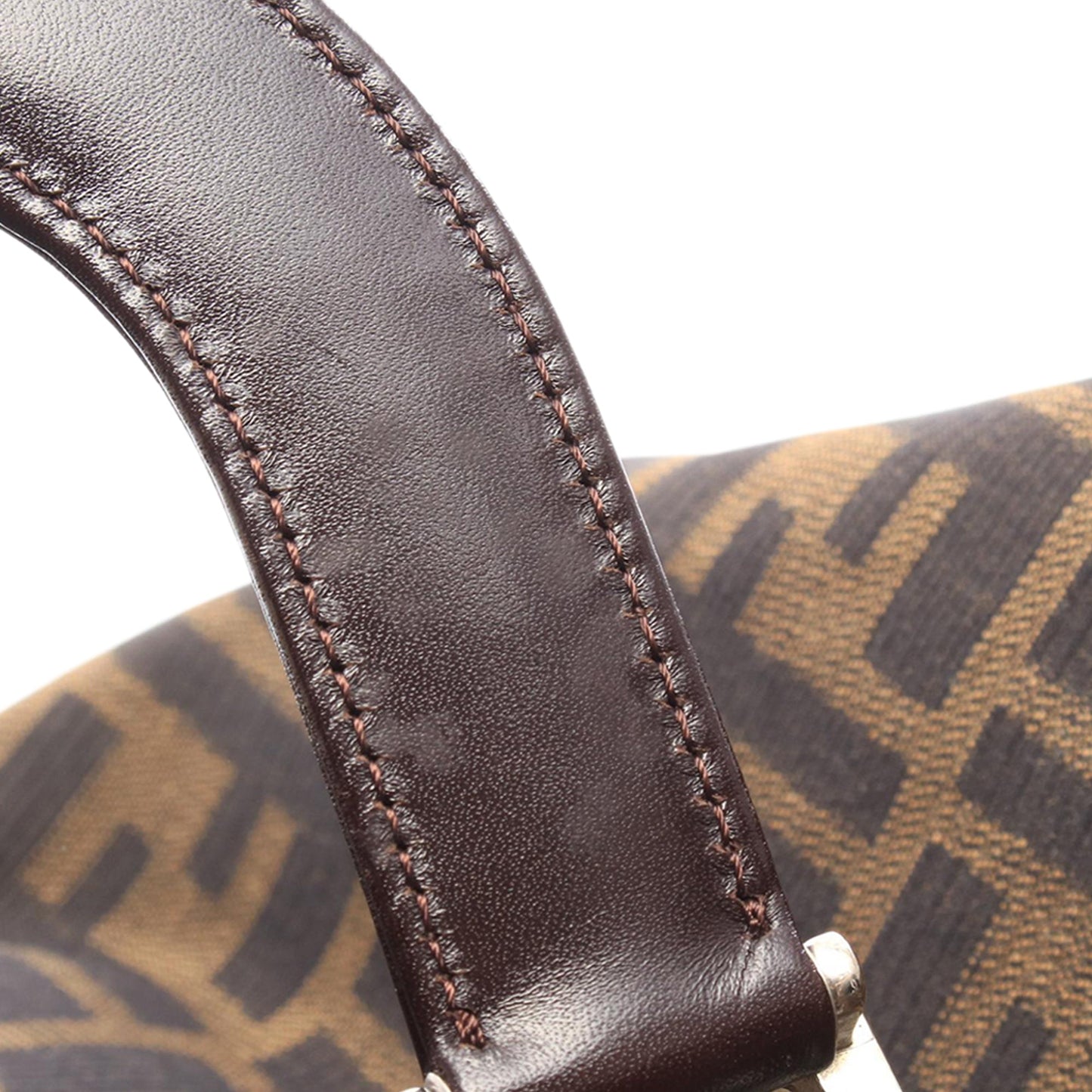 Fendi Zucca Canvas Handbag