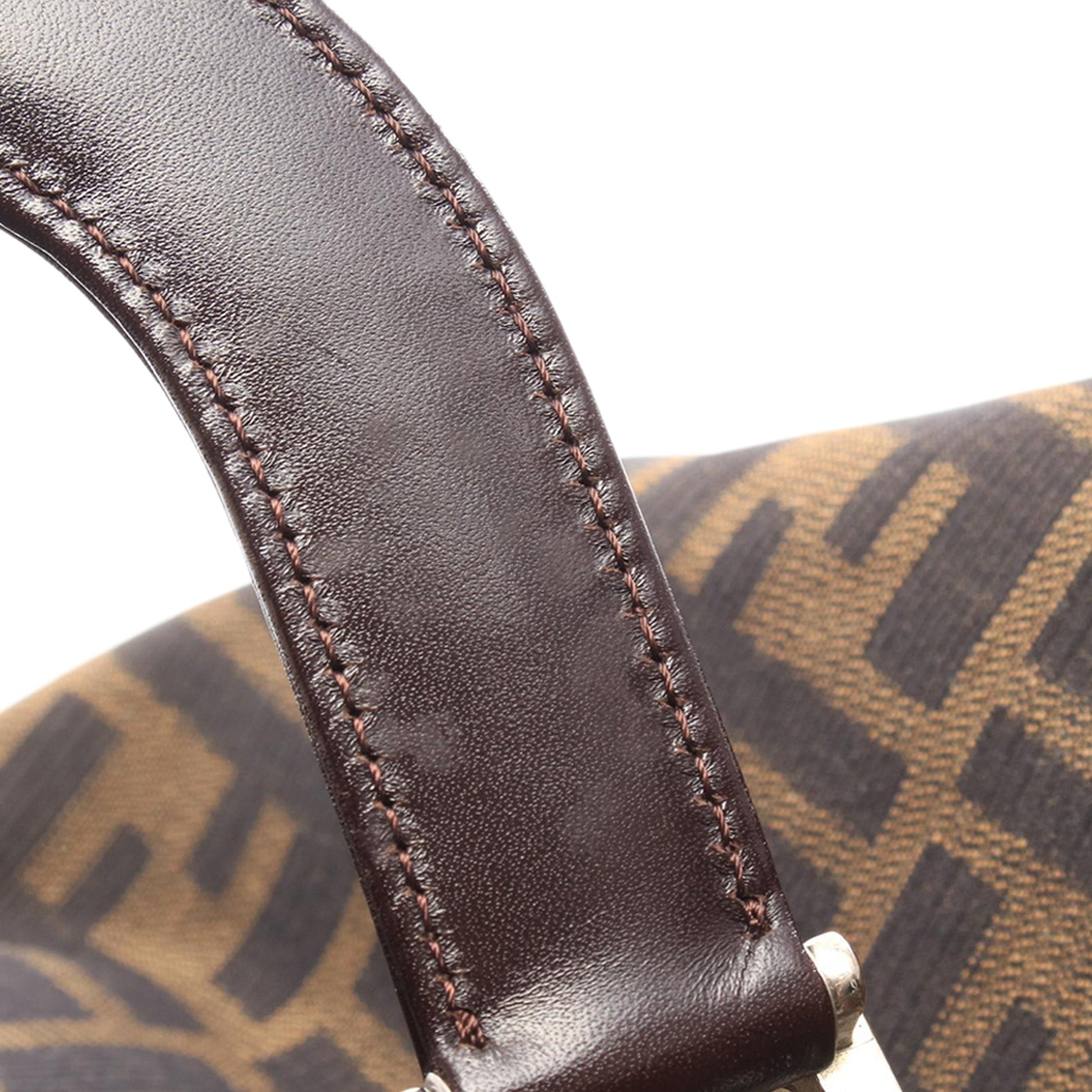Fendi Zucca Canvas Handbag