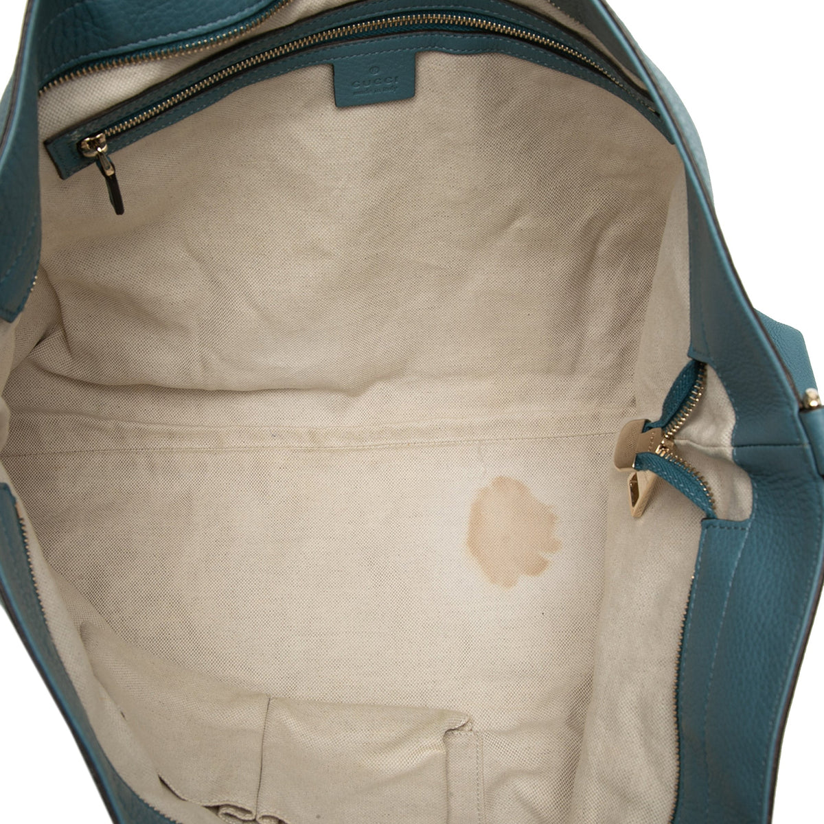 Gucci Large Calfskin Bamboo Shopper Satchel