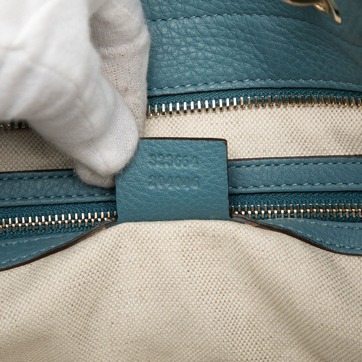Gucci Large Calfskin Bamboo Shopper Satchel