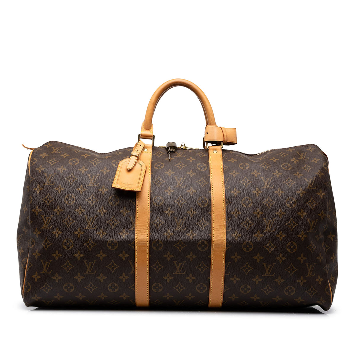 Louis Vuitton Monogram Keepall 55 — Brown