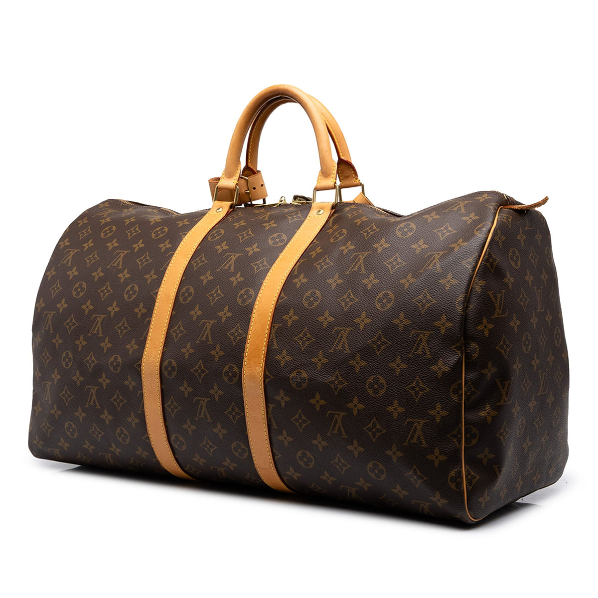 Louis Vuitton Monogram Keepall 55 — Brown