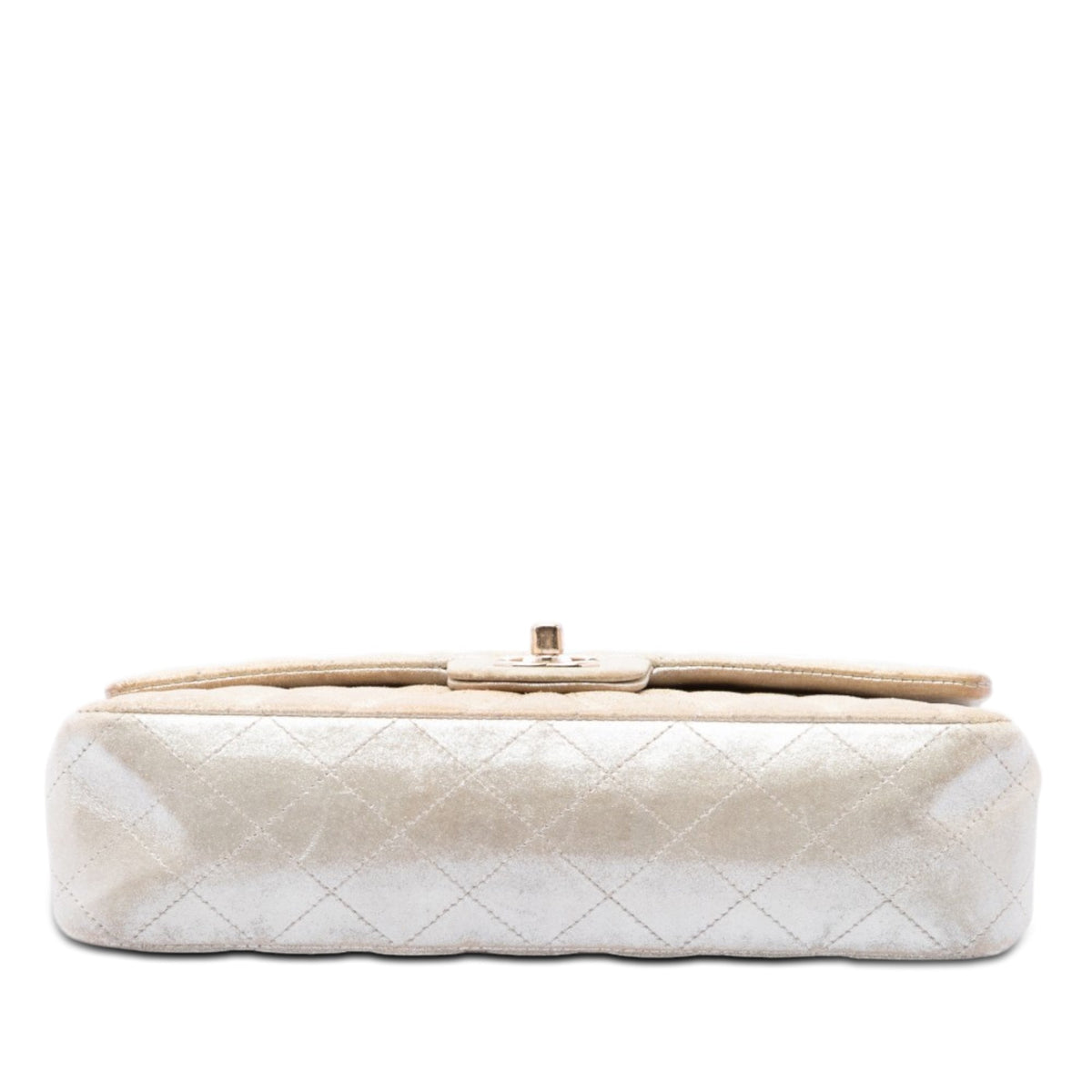 Chanel Medium Classic Iridescent Lambskin Double Flap