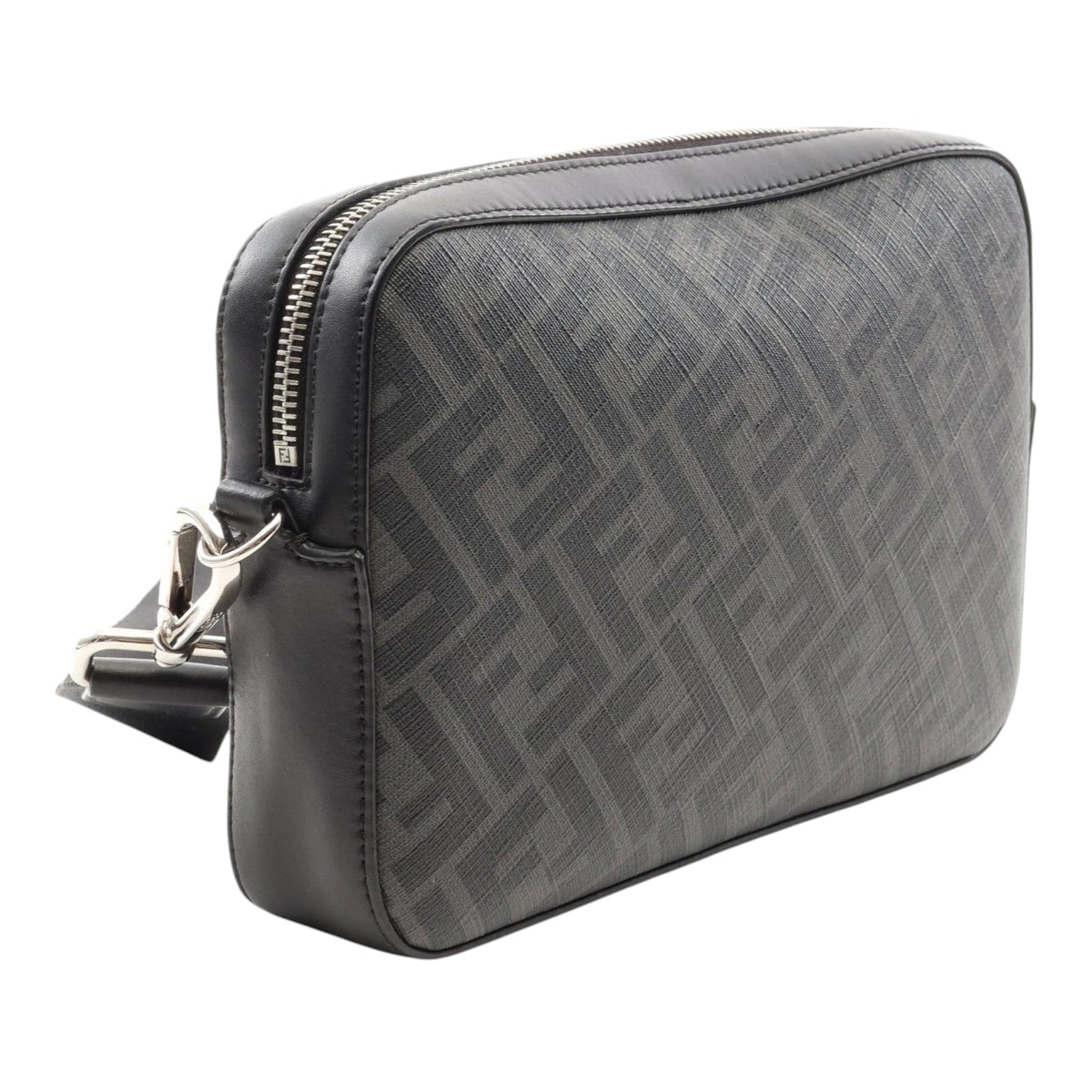 Fendi FF Zucca Camera Bag — Black