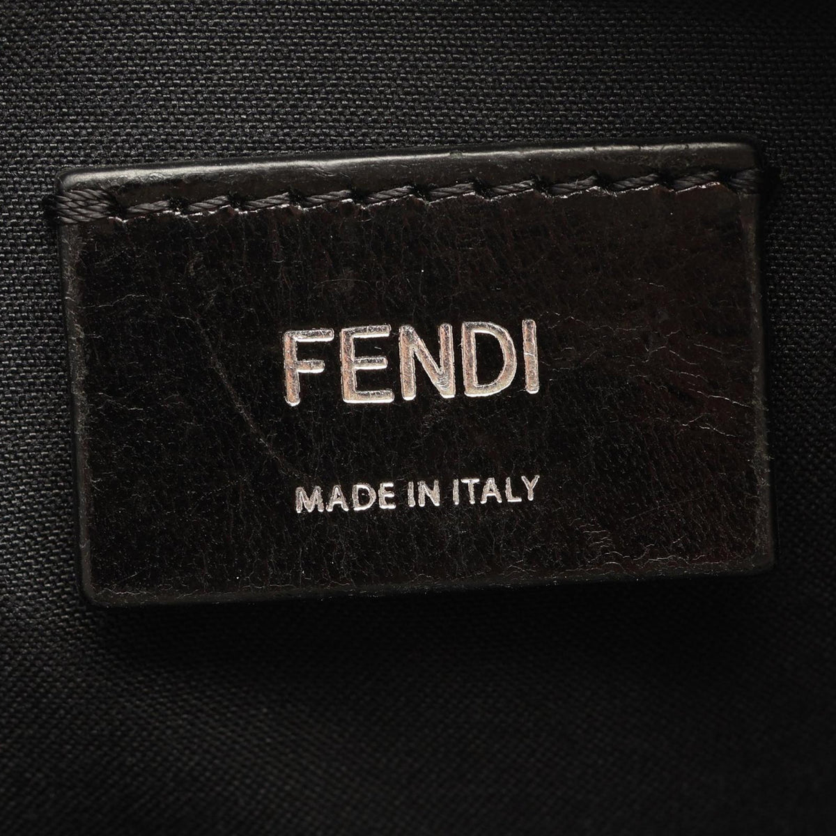 Fendi FF Zucca Camera Bag — Black