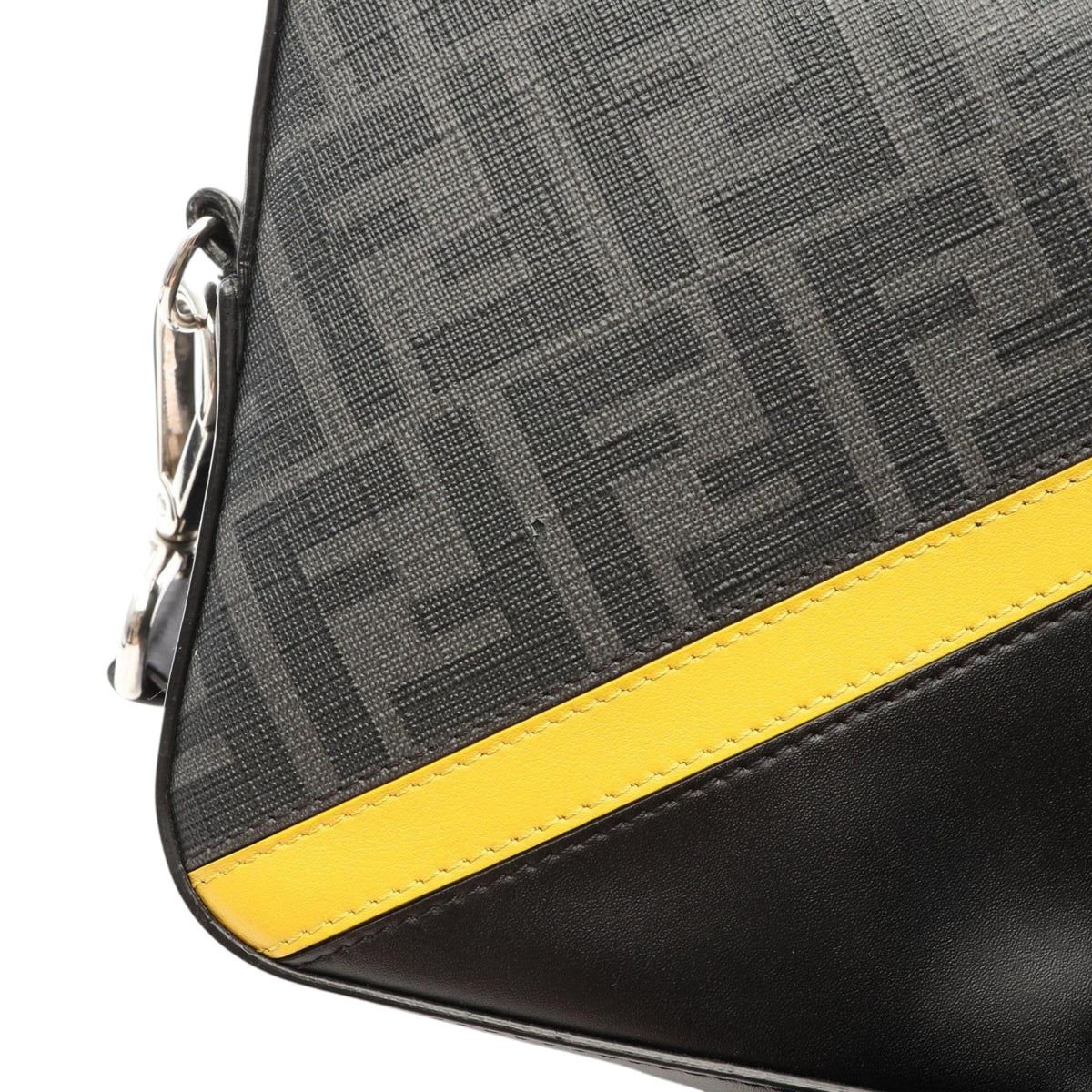 Fendi FF Zucca Camera Bag — Black