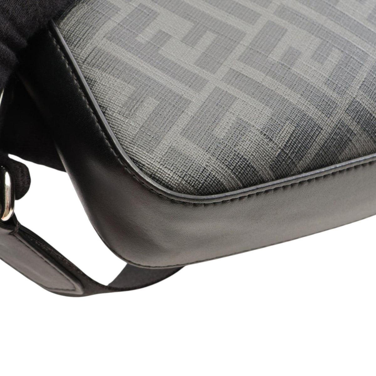Fendi FF Zucca Camera Bag — Black