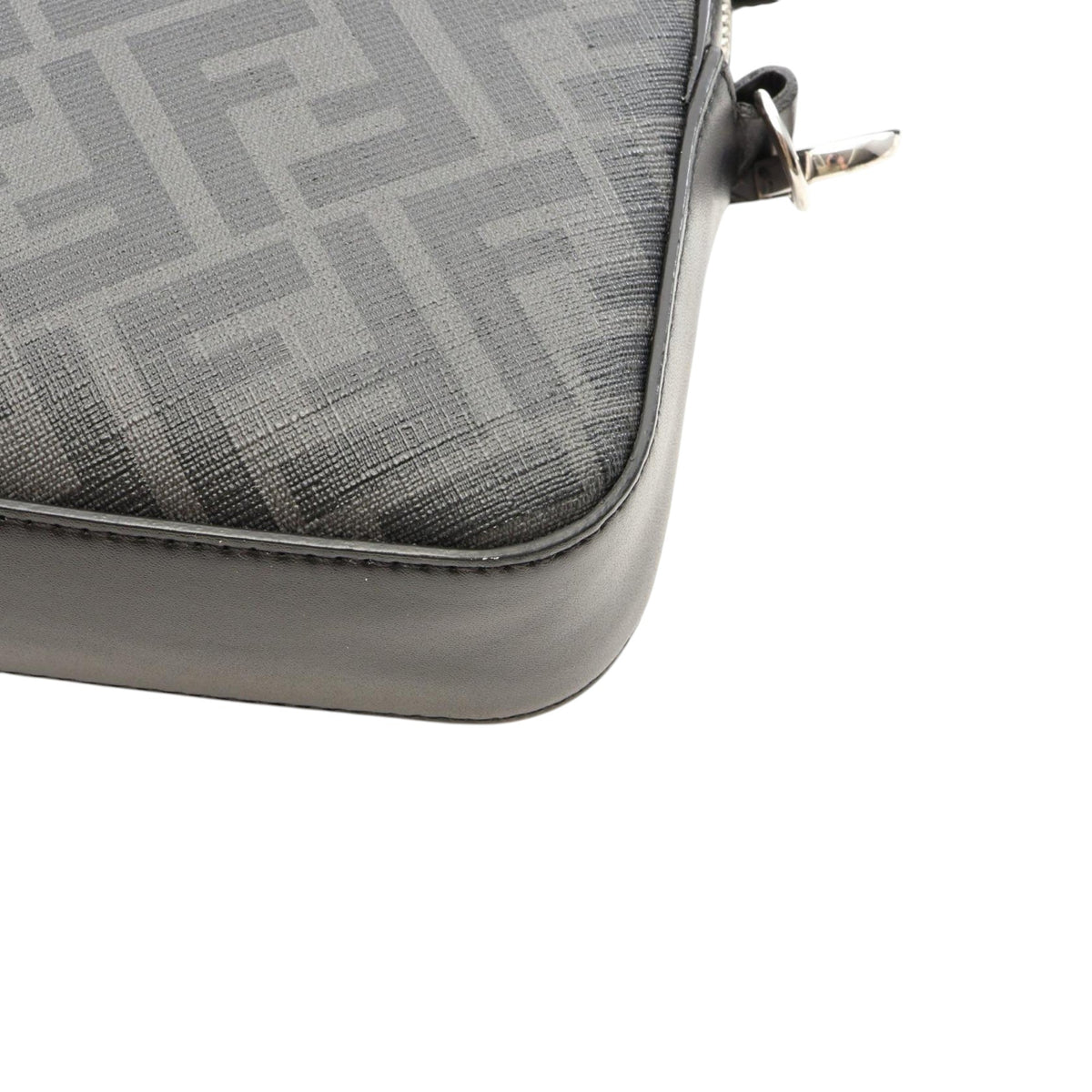 Fendi FF Zucca Camera Bag — Black