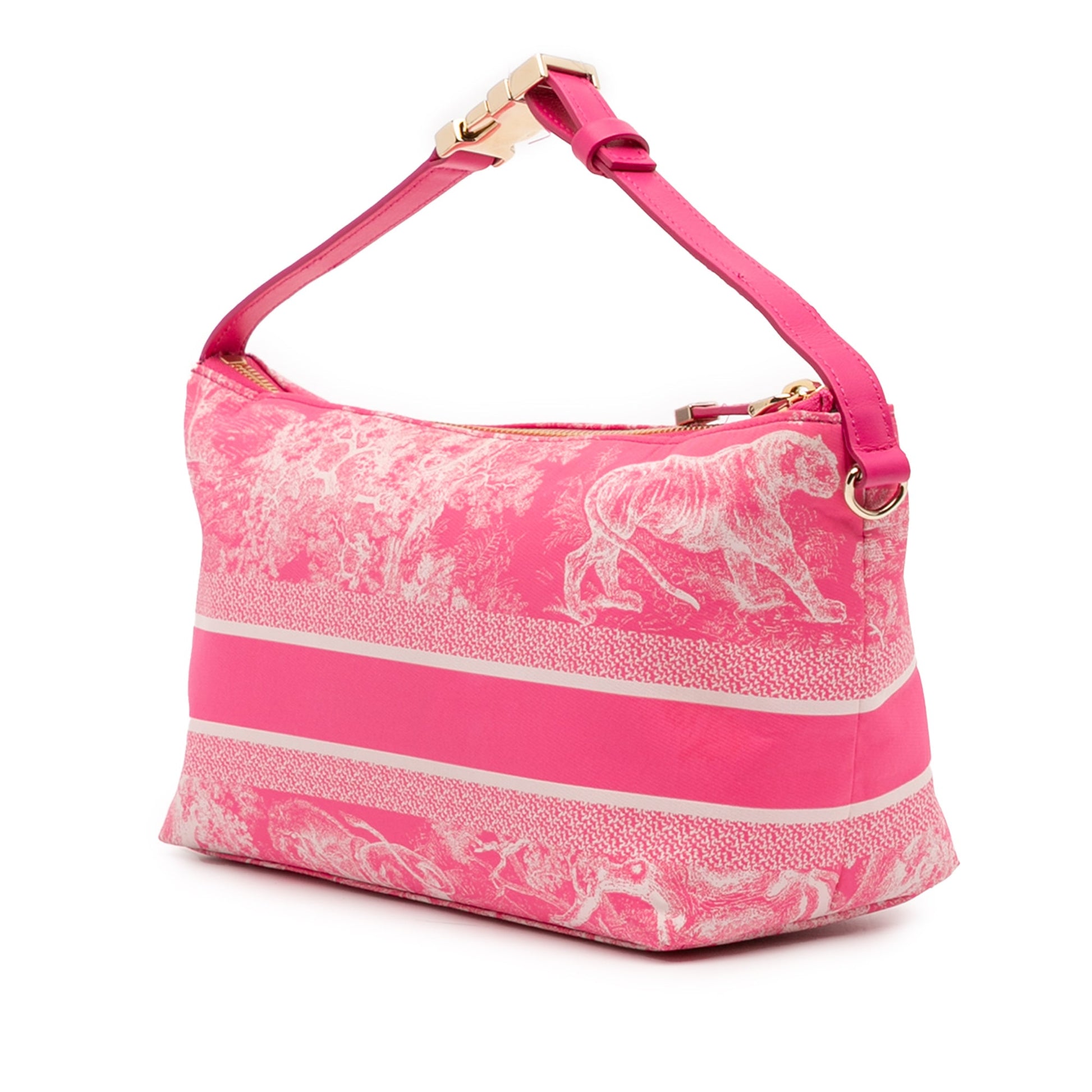 Dior Medium Technical Fabric Toile de Jouy Reverse DiorTravel Nomad Pouch