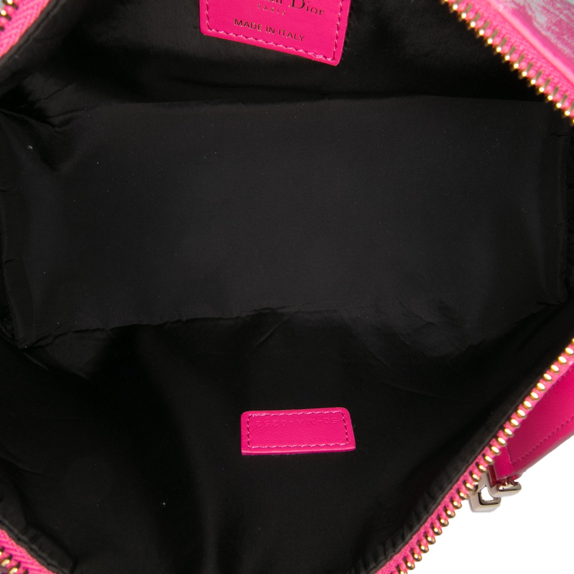 Dior Medium Technical Fabric Toile de Jouy Reverse DiorTravel Nomad Pouch