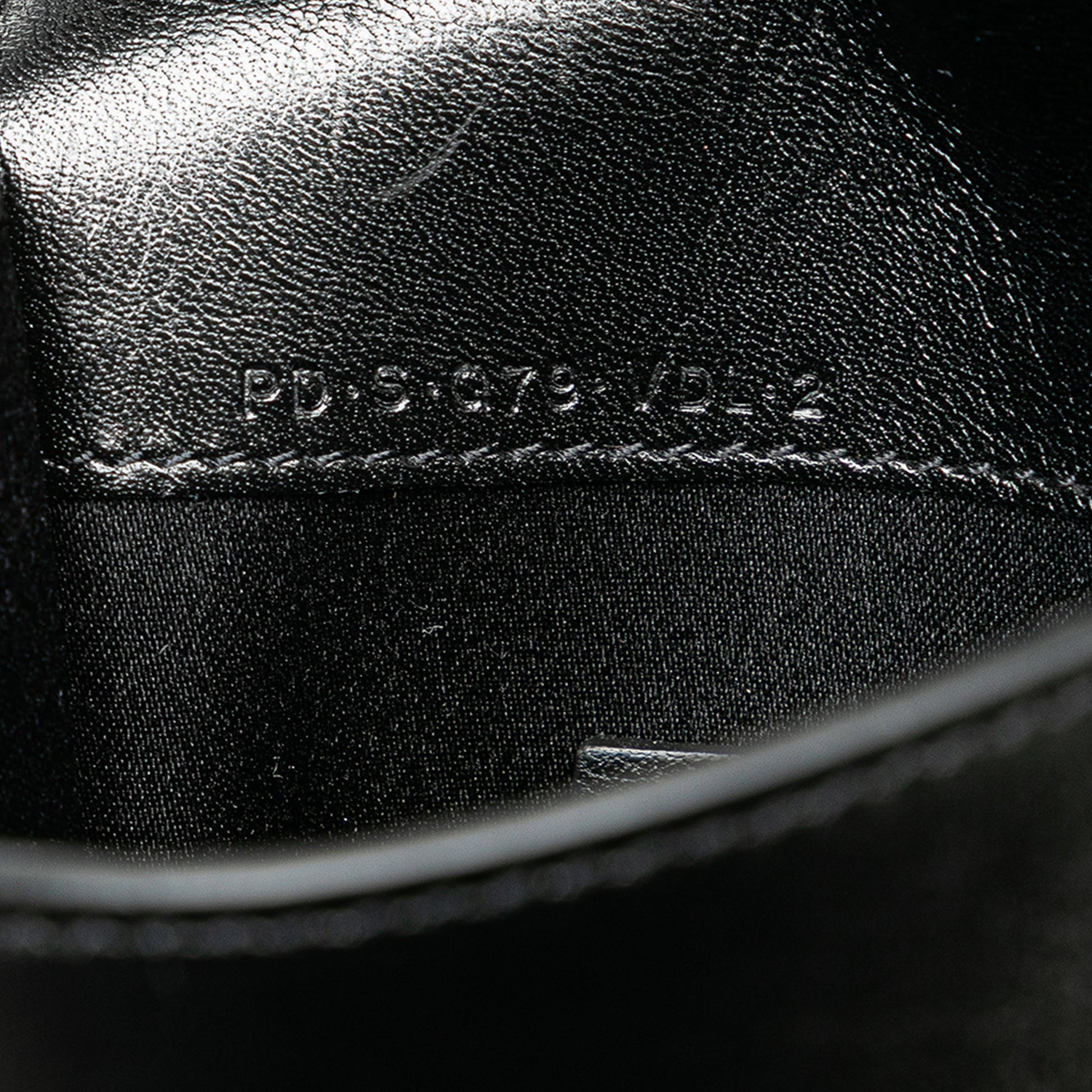 Valentino Leather VRing Neck Pouch