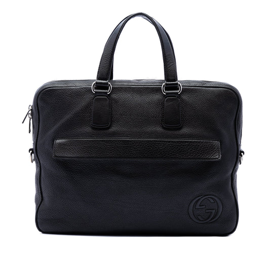Gucci Calfskin Soho Briefcase