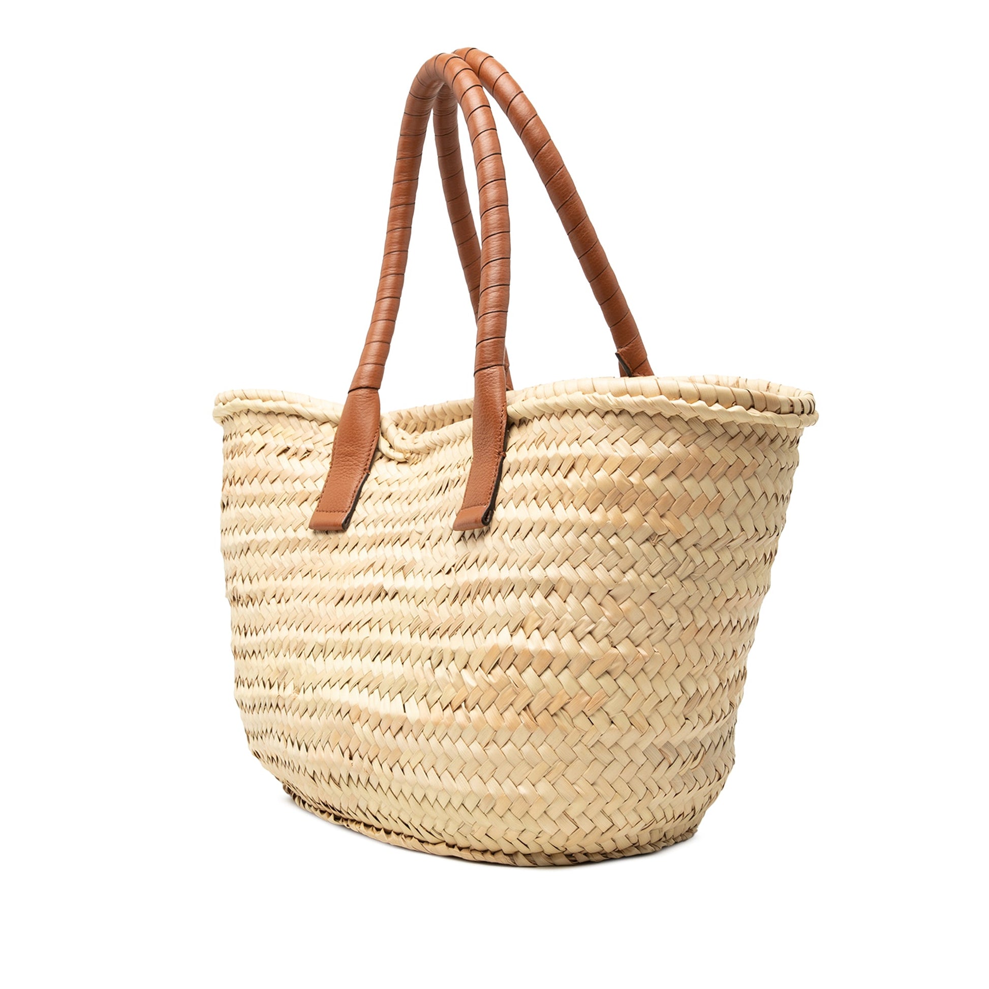 Chloé Medium Raffia Marcie Basket Tote