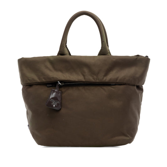Prada Tessuto Reversible Satchel
