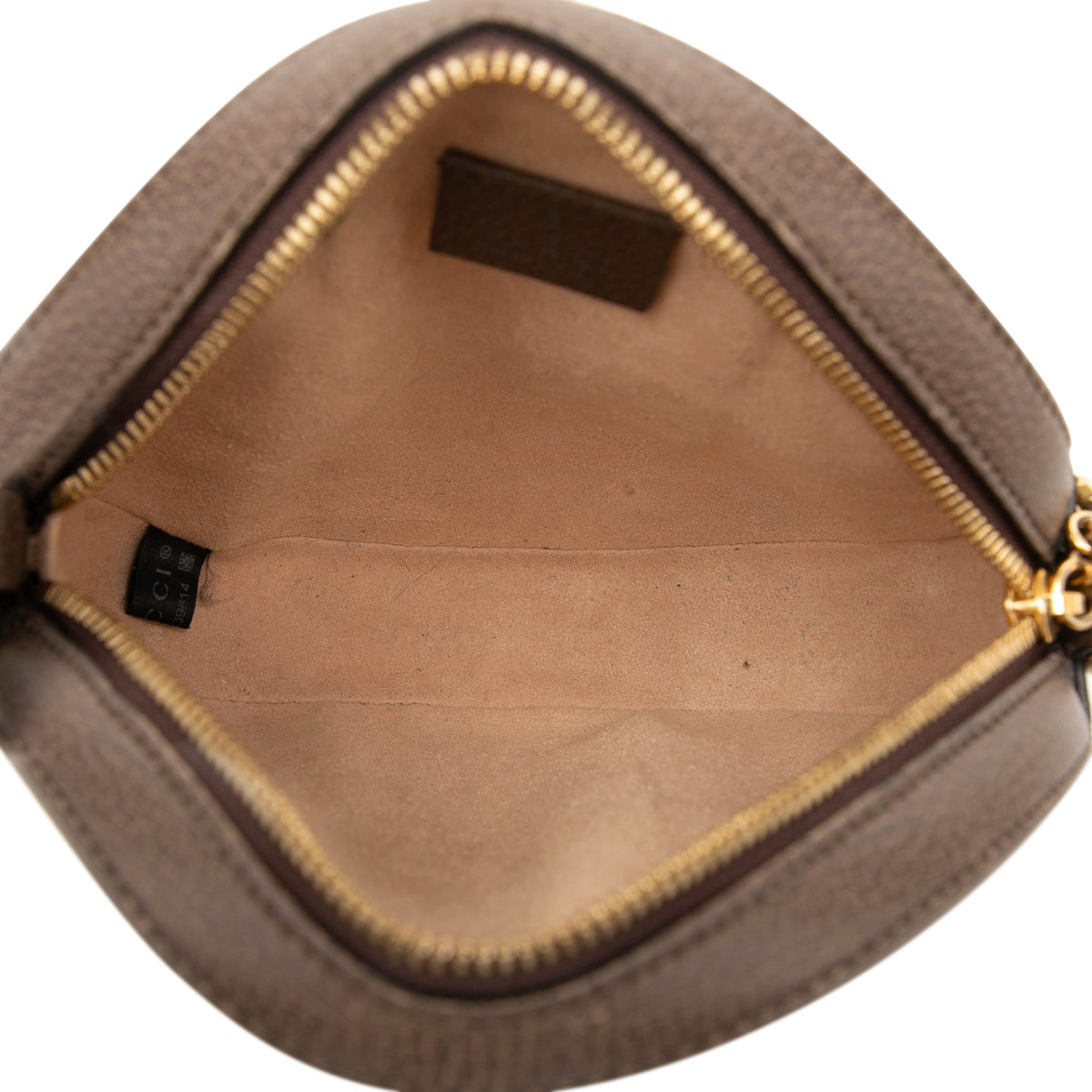 Gucci Mini GG Supreme Web Ophidia Round Crossbody