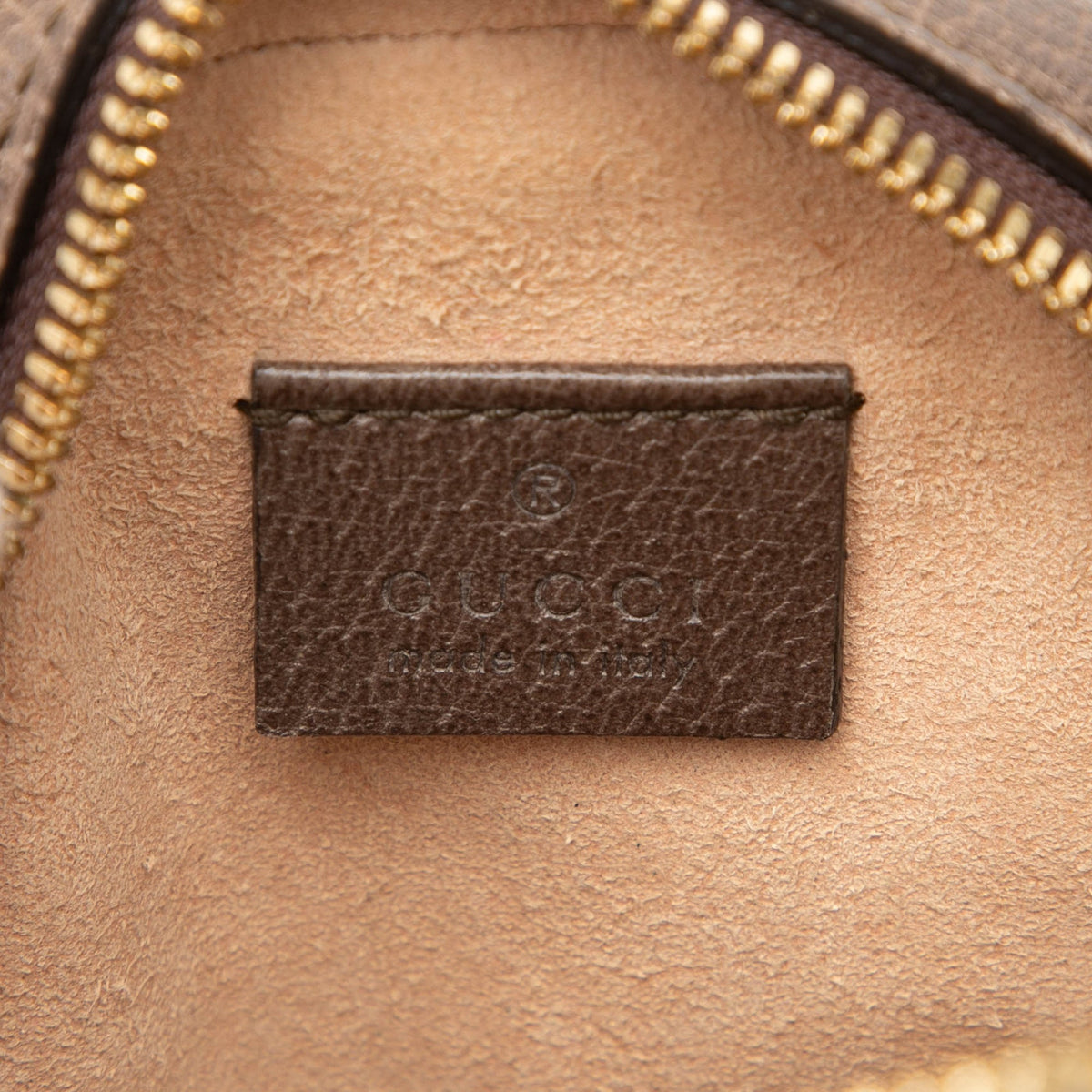 Gucci Mini GG Supreme Web Ophidia Round Crossbody