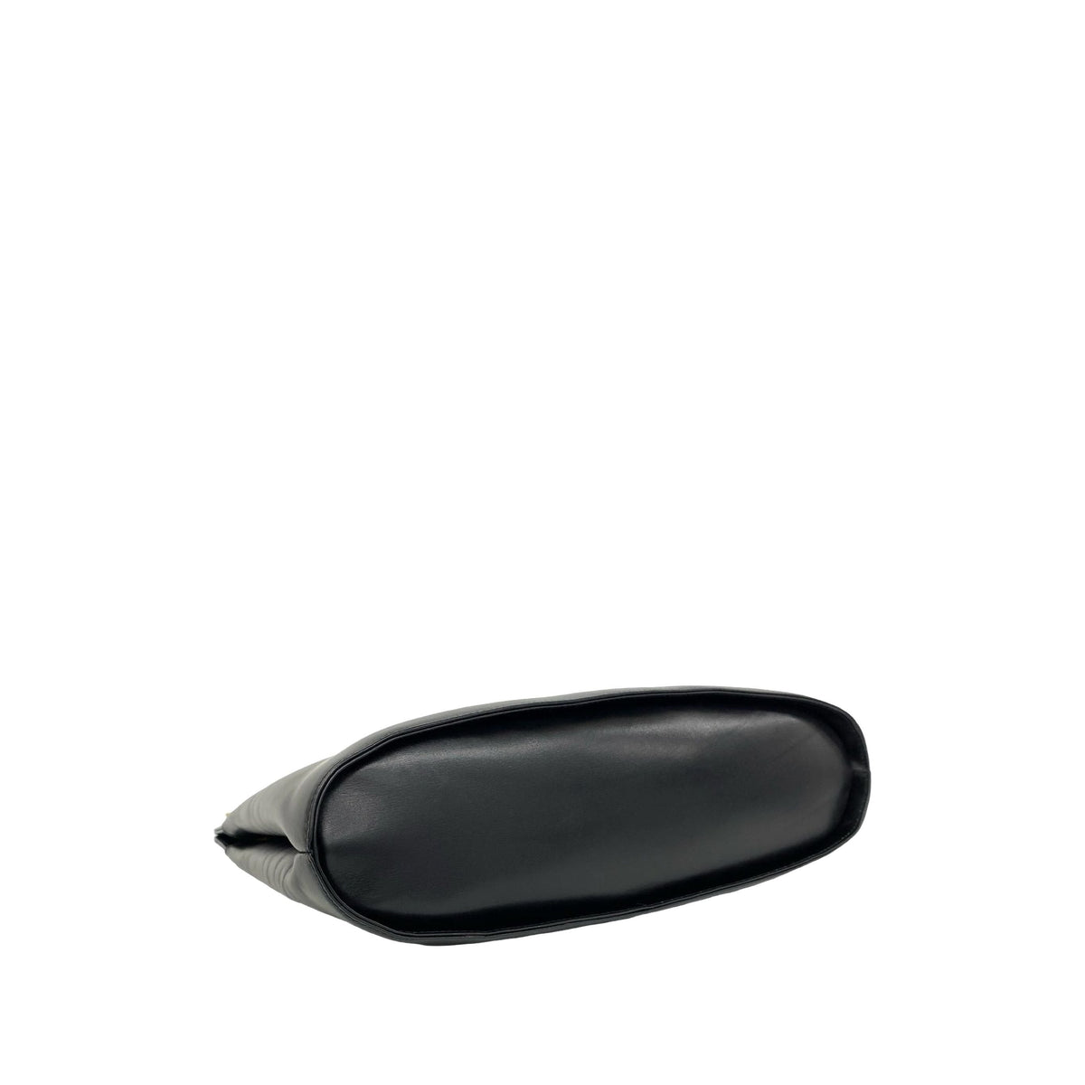 Ferragamo Brushed Calfskin Gancini Satchel — Black