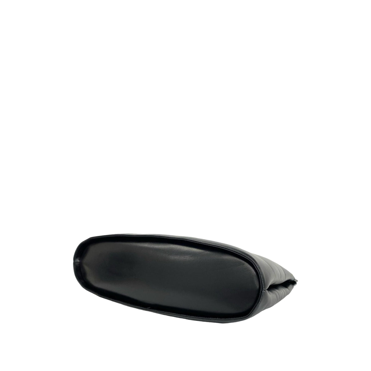 Ferragamo Brushed Calfskin Gancini Satchel — Black