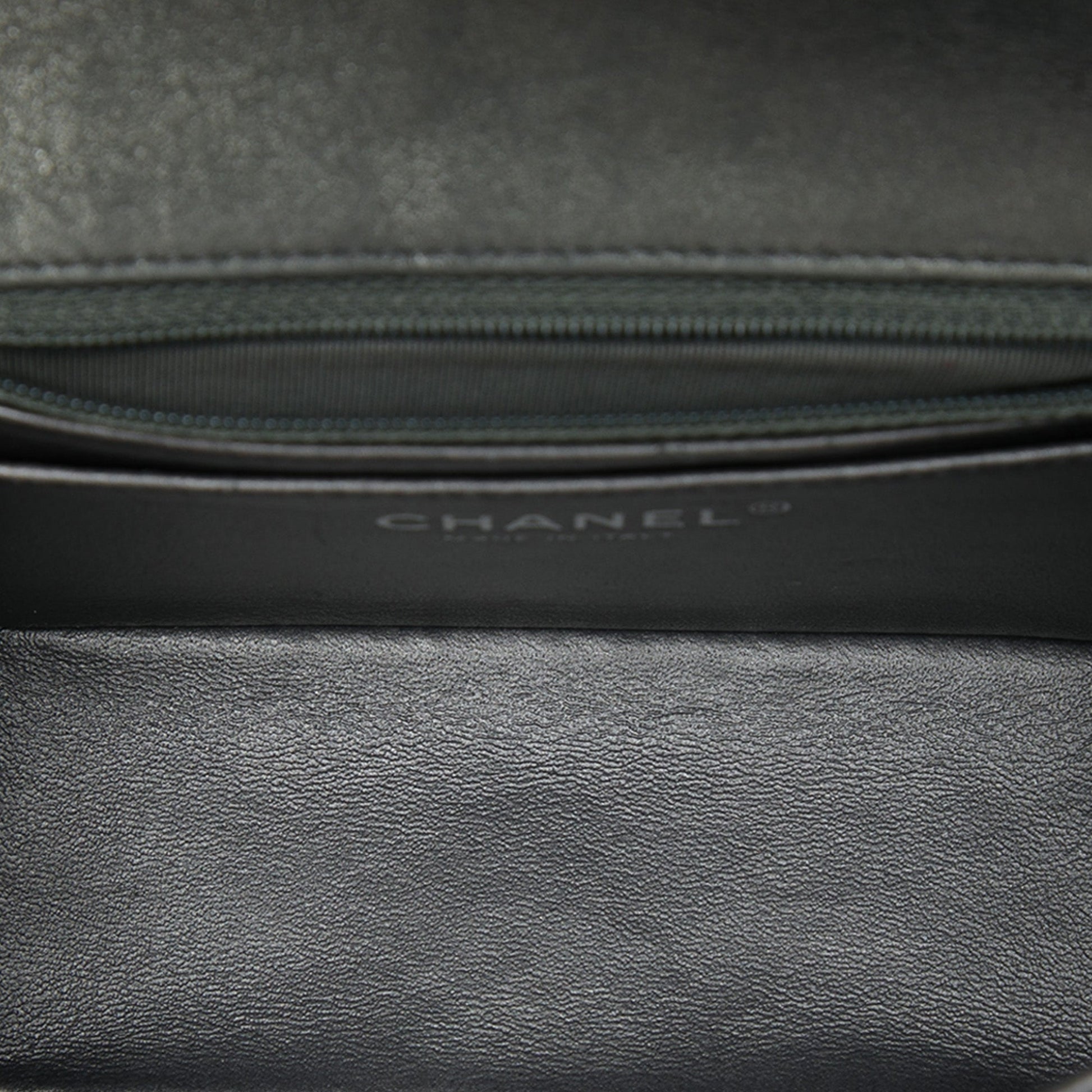 Chanel Mini Square Classic Metallic Lambskin Single Flap