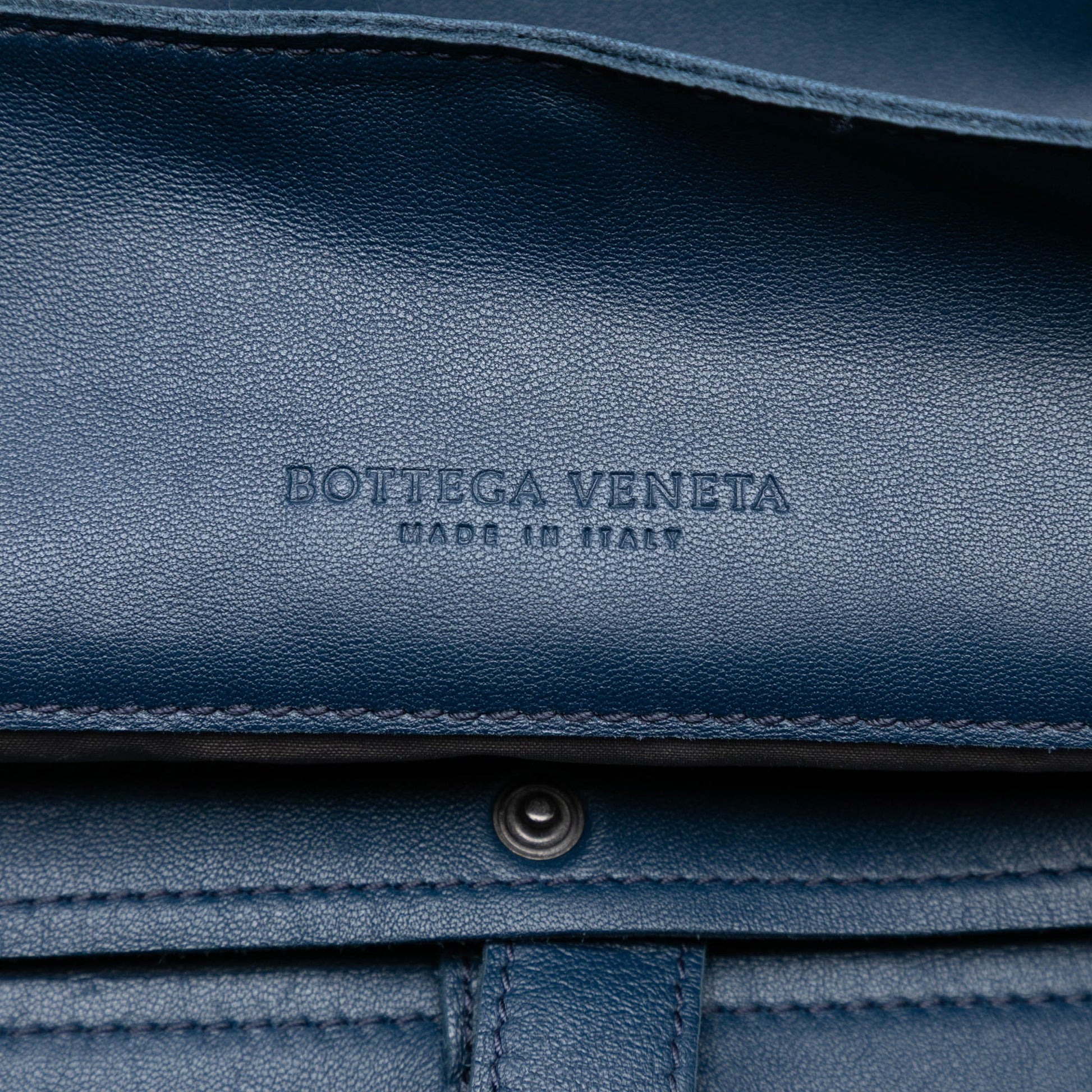 Bottega Veneta Nappa Intrecciato Flap Crossbody