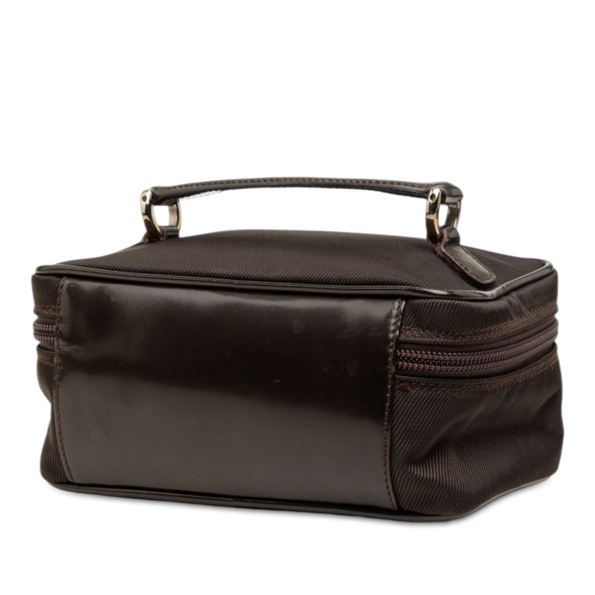Gucci Nylon Bamboo Vanity Bag