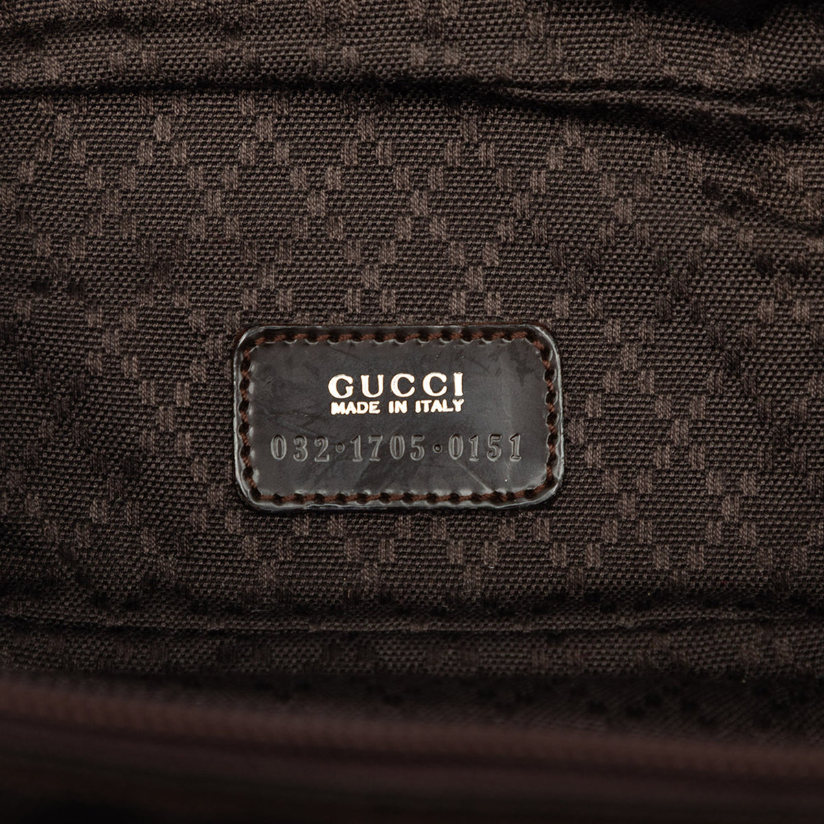 Gucci Nylon Bamboo Vanity Bag