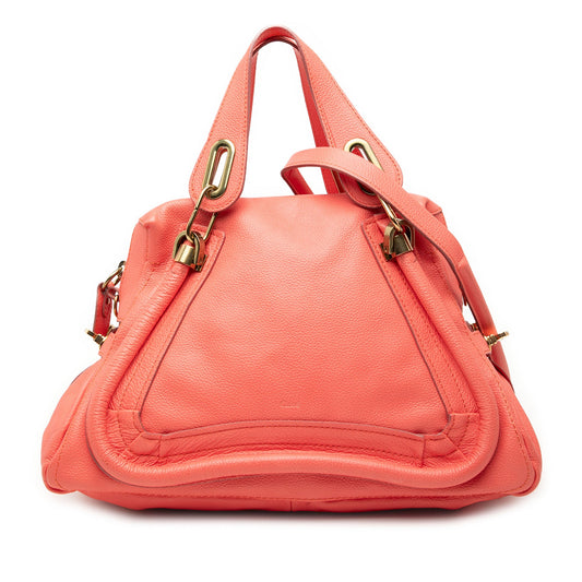 Chloé Medium Leather Paraty Satchel