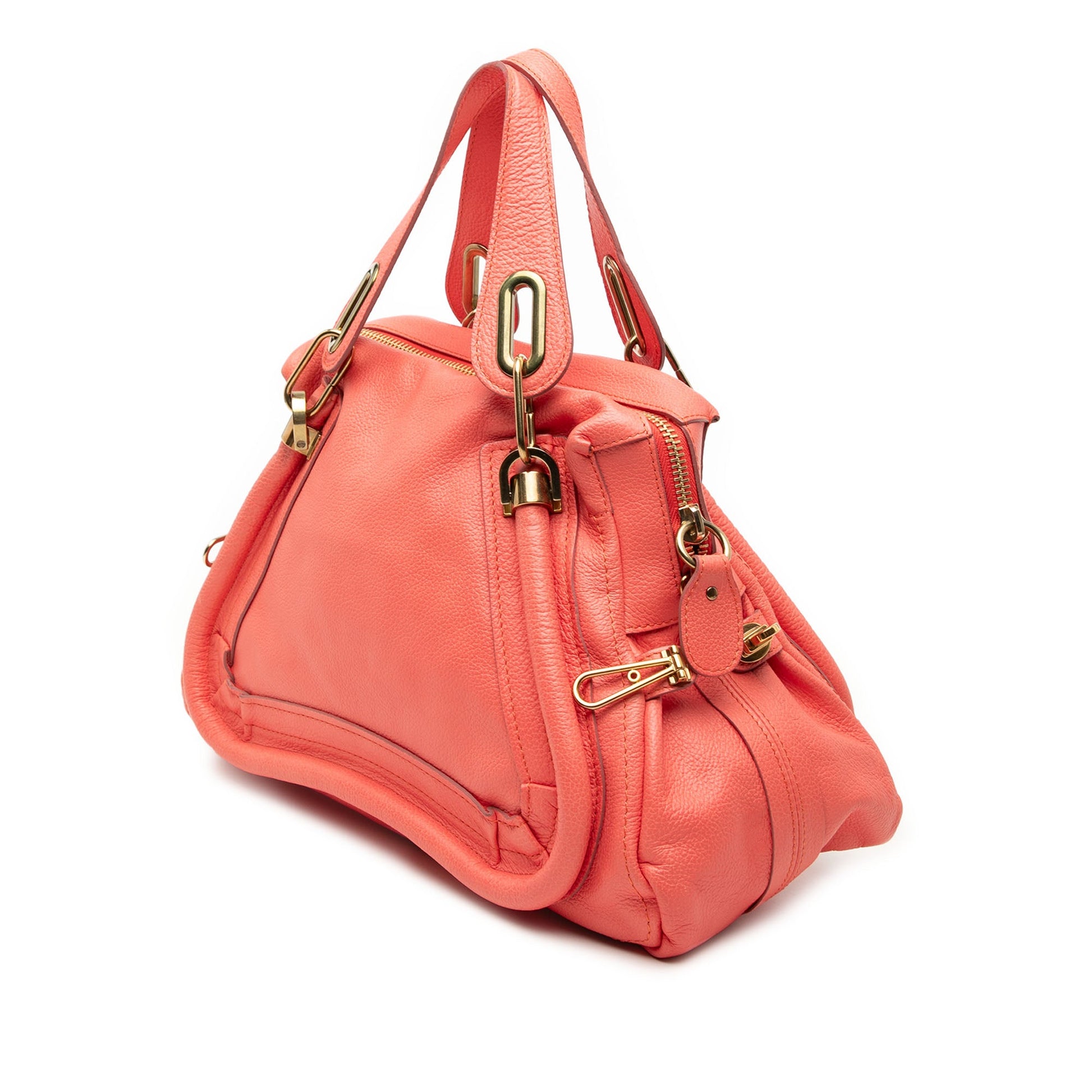 Chloé Medium Leather Paraty Satchel