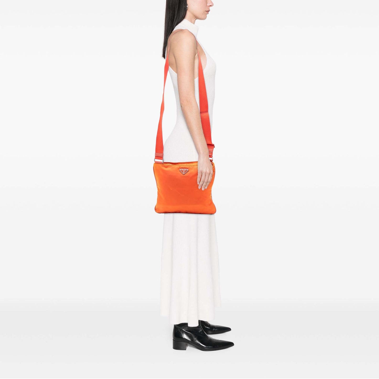 Prada Tessuto Zip Top Crossbody