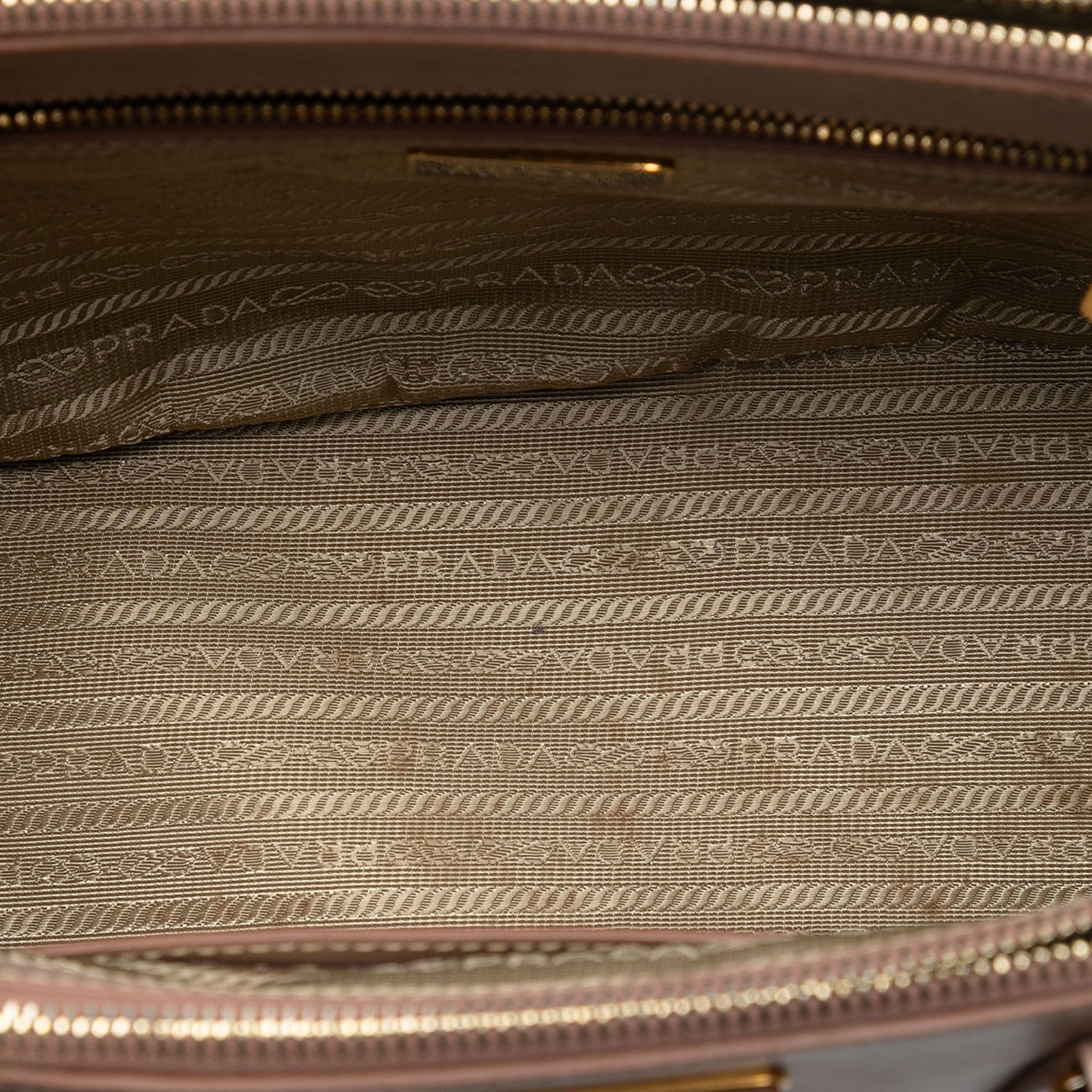 Prada Medium Saffiano Lux Galleria Double Zip Tote