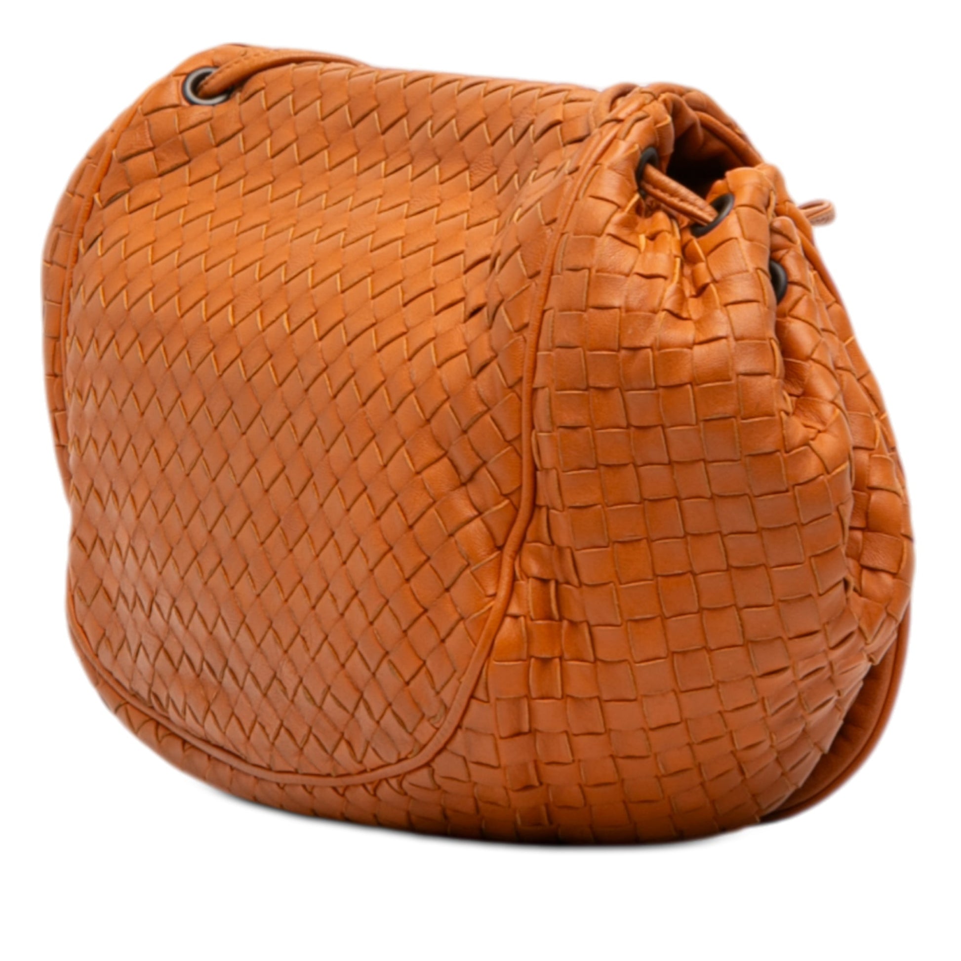 Bottega Veneta Nappa Intrecciato Flap Crossbody