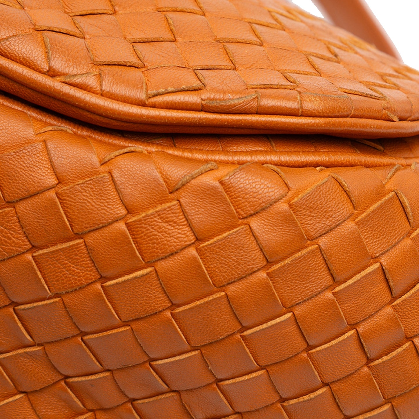 Bottega Veneta Nappa Intrecciato Flap Crossbody