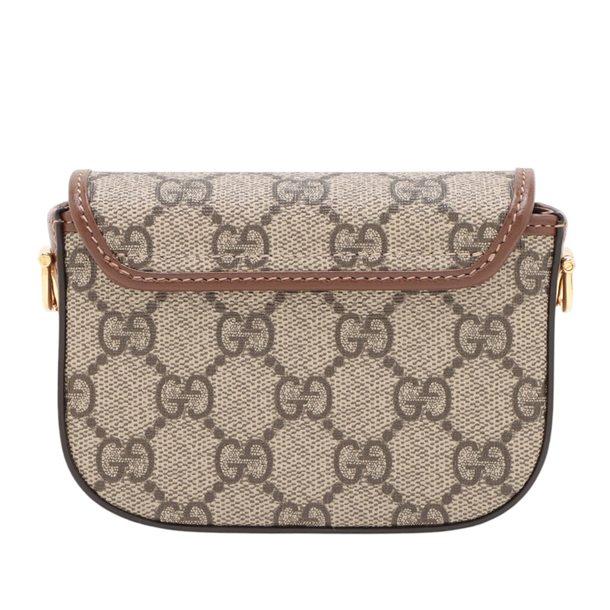 Gucci Mini GG Supreme Web Horsebit 1955 Satchel