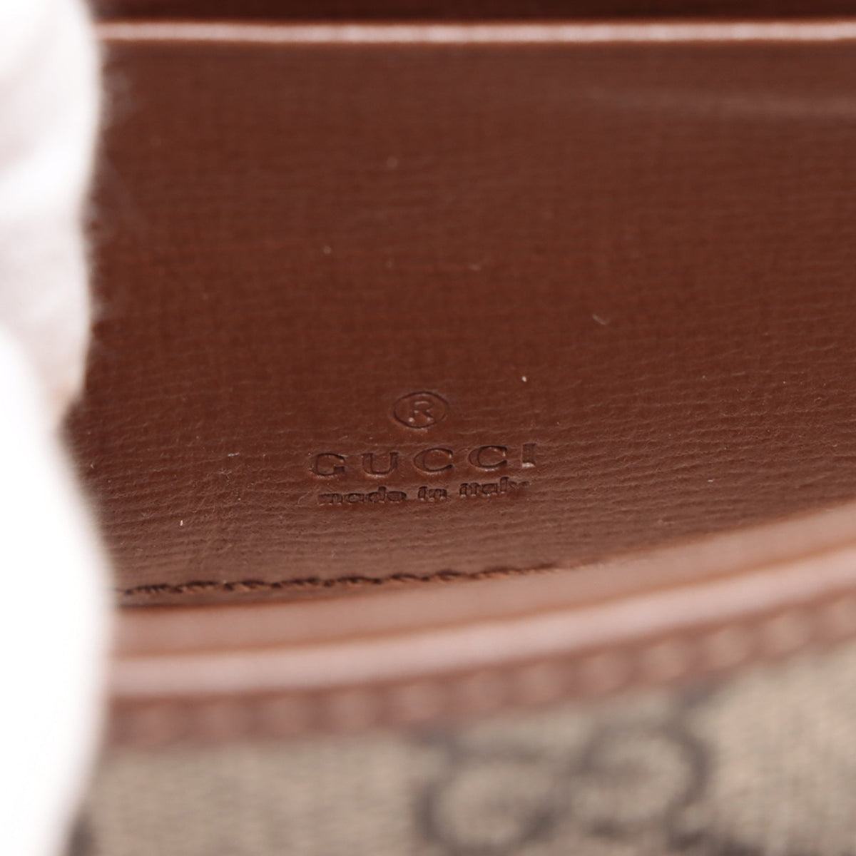 Gucci Mini GG Supreme Web Horsebit 1955 Satchel
