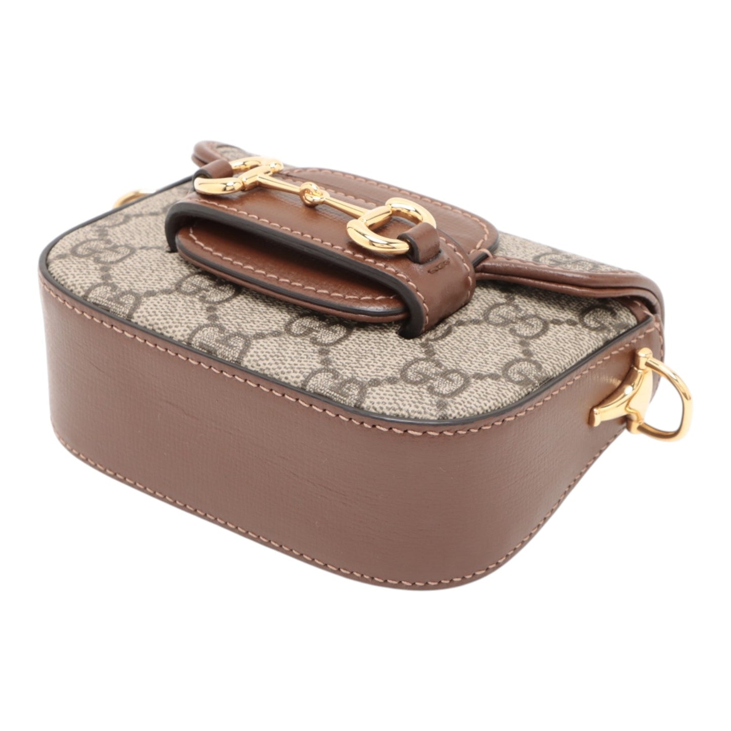 Gucci Mini GG Supreme Web Horsebit 1955 Satchel