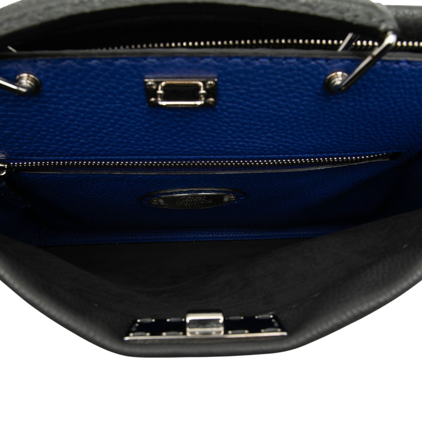 Fendi Large Leather Selleria Peekaboo Iconic Fit Bag