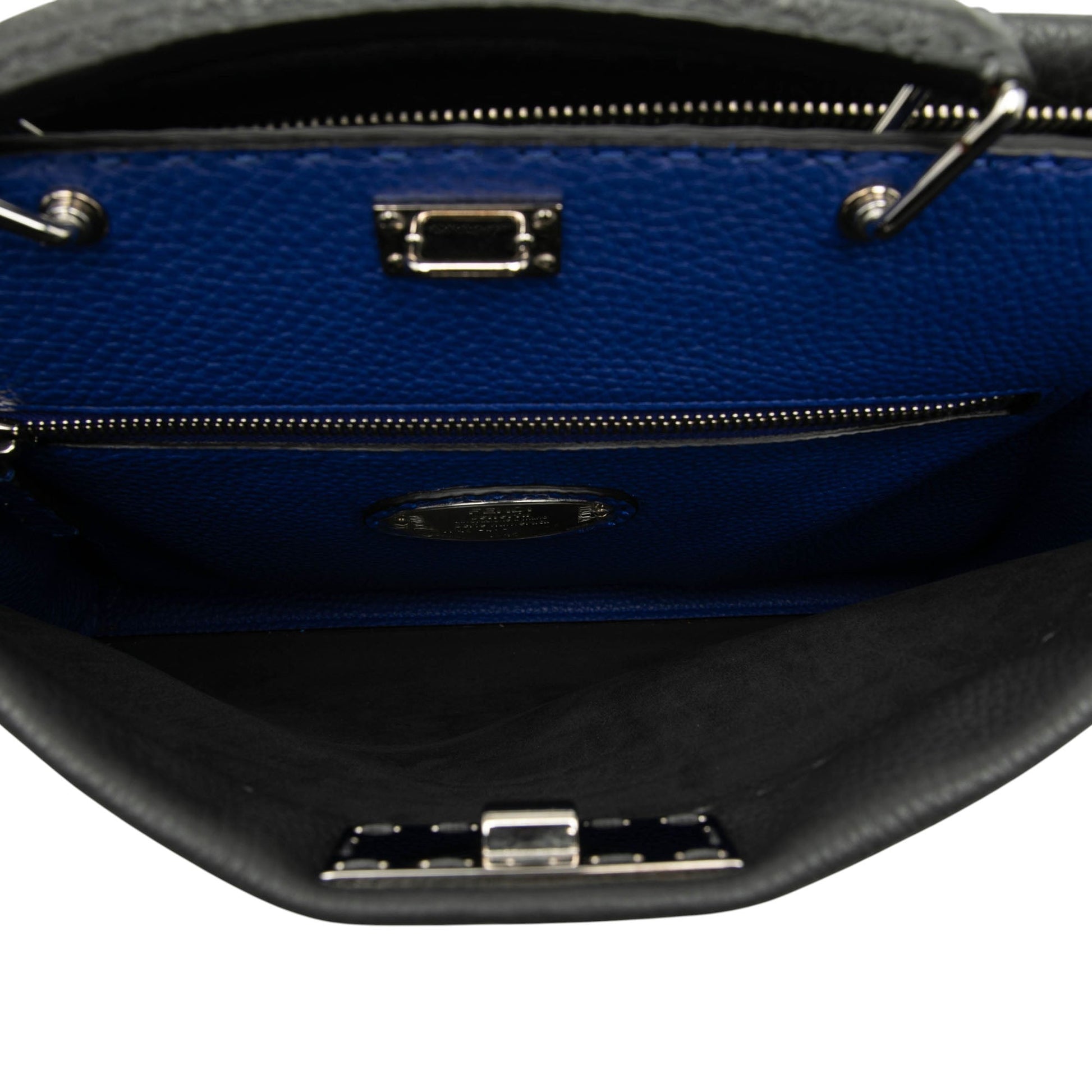 Fendi Large Leather Selleria Peekaboo Iconic Fit Bag